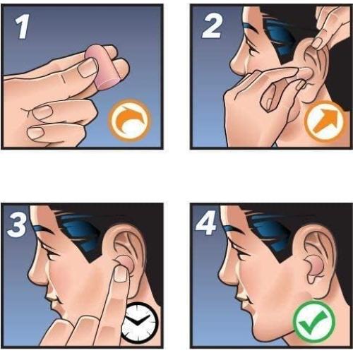 Tapones para Oídos HEAROS Xtreme - 14 Pares NRR 33