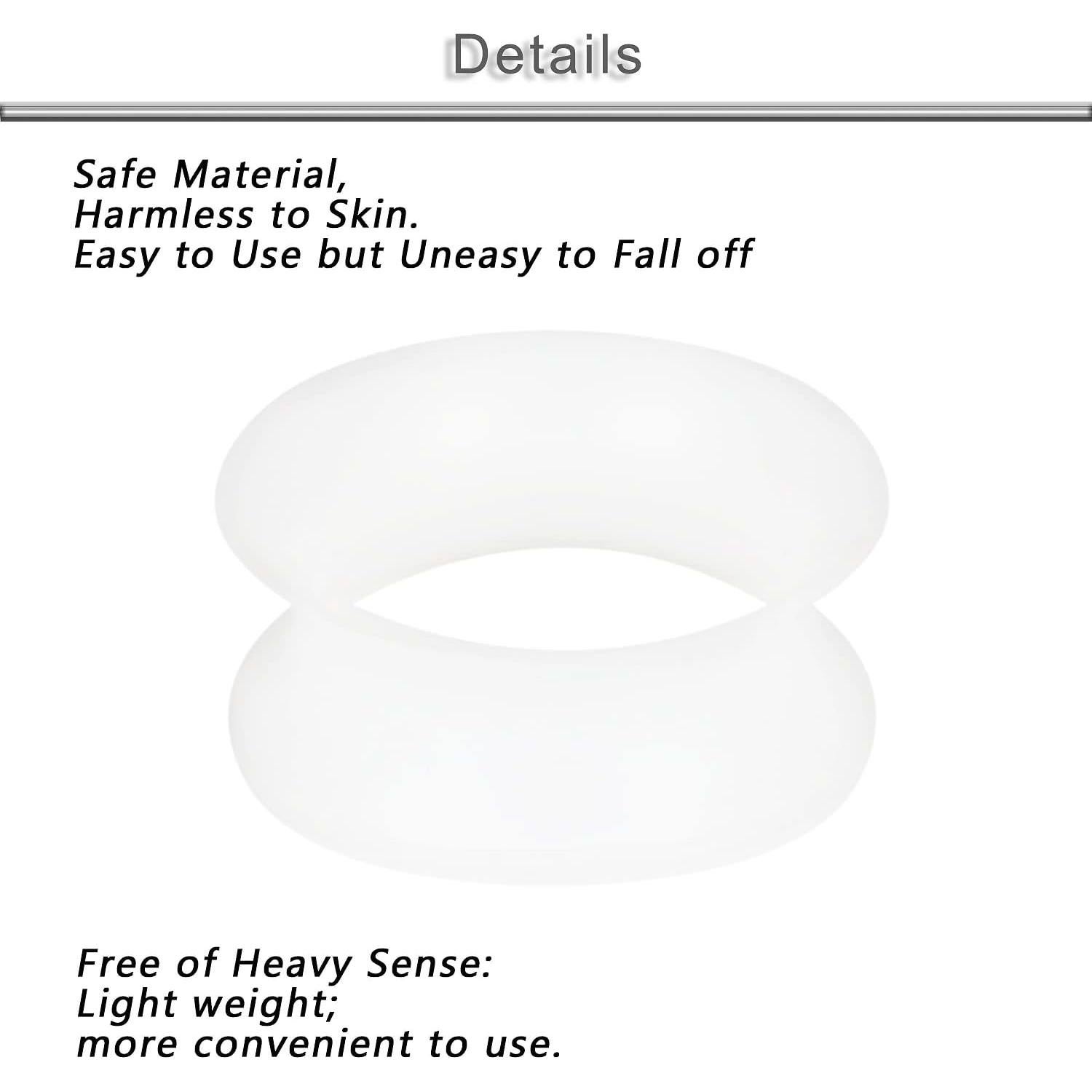 Kit de Expansores de Silicona Yaalozei 10 Pares 4mm a 20mm