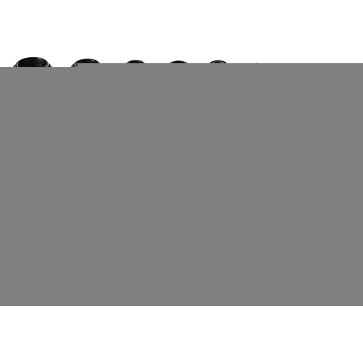 Kit de Tapones para Oídos KUBOOZ Acero Inoxidable 9 Pares 14G-00G