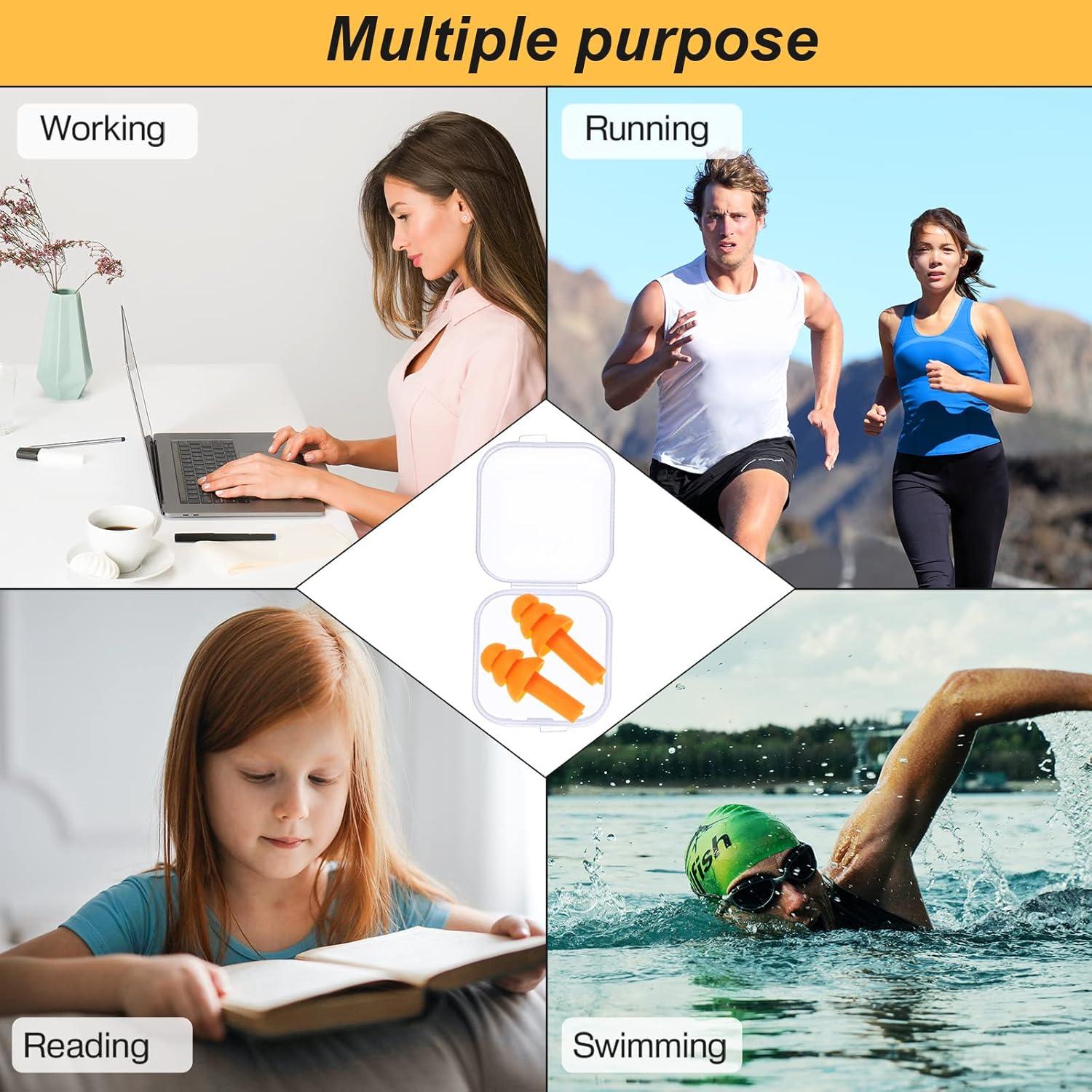 Tapones de Silicona Reutilizables BBTO - 48 Pares Colores Brillantes