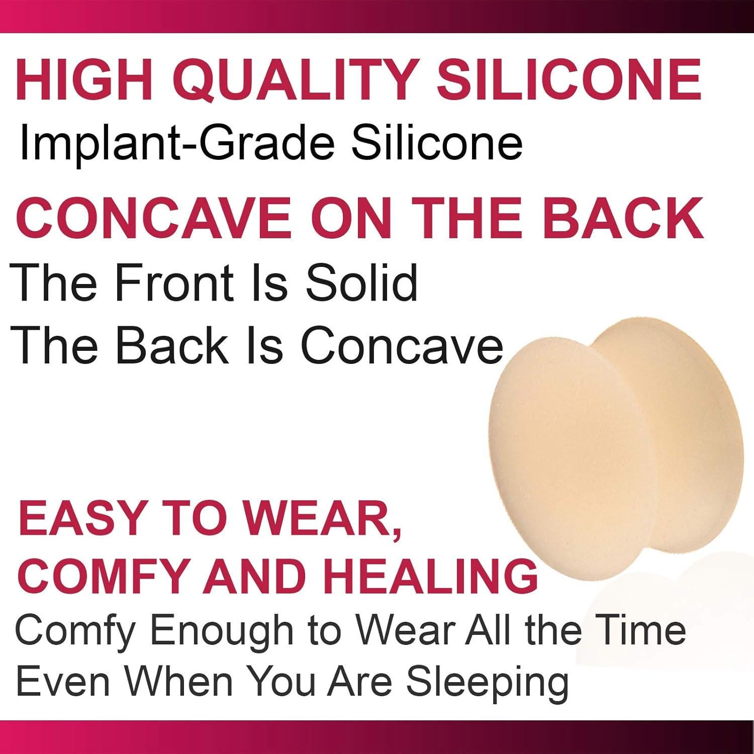 3 Pares Tapones de Silicona Doble Flare Bodyjewellery 18mm