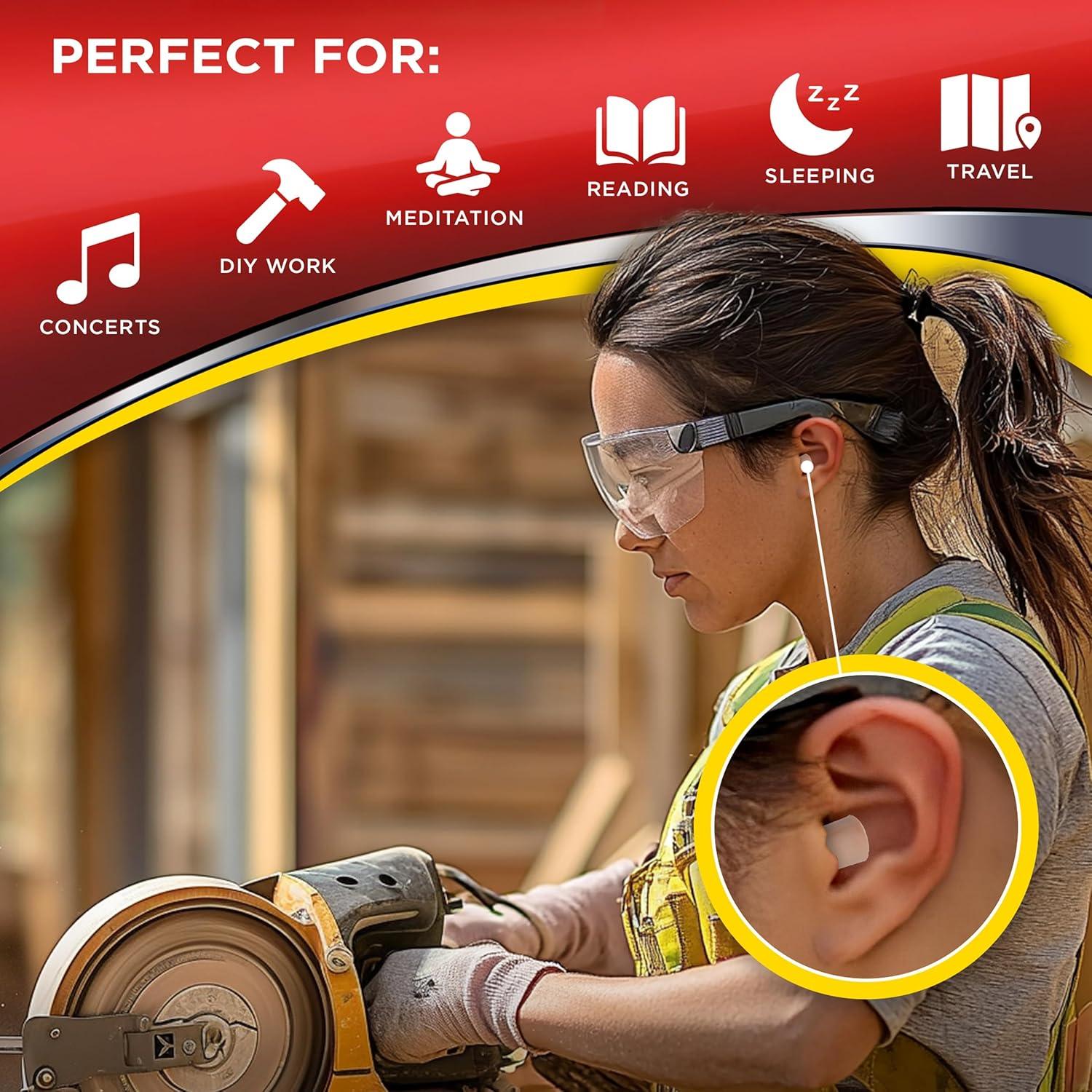 Tapones para oídos HEAROS Ultimate Softness 28 pares NRR 32dB