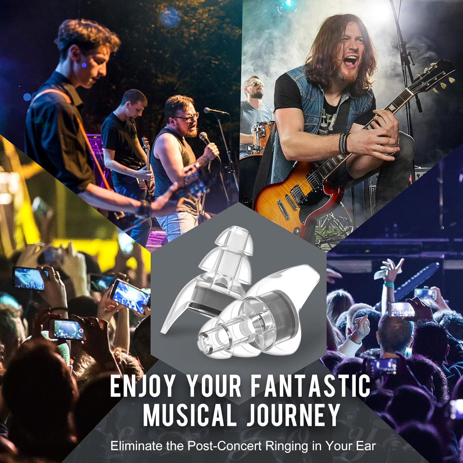 Tapones para Oídos ZDMATHE de Silicona - Reducción 23dB