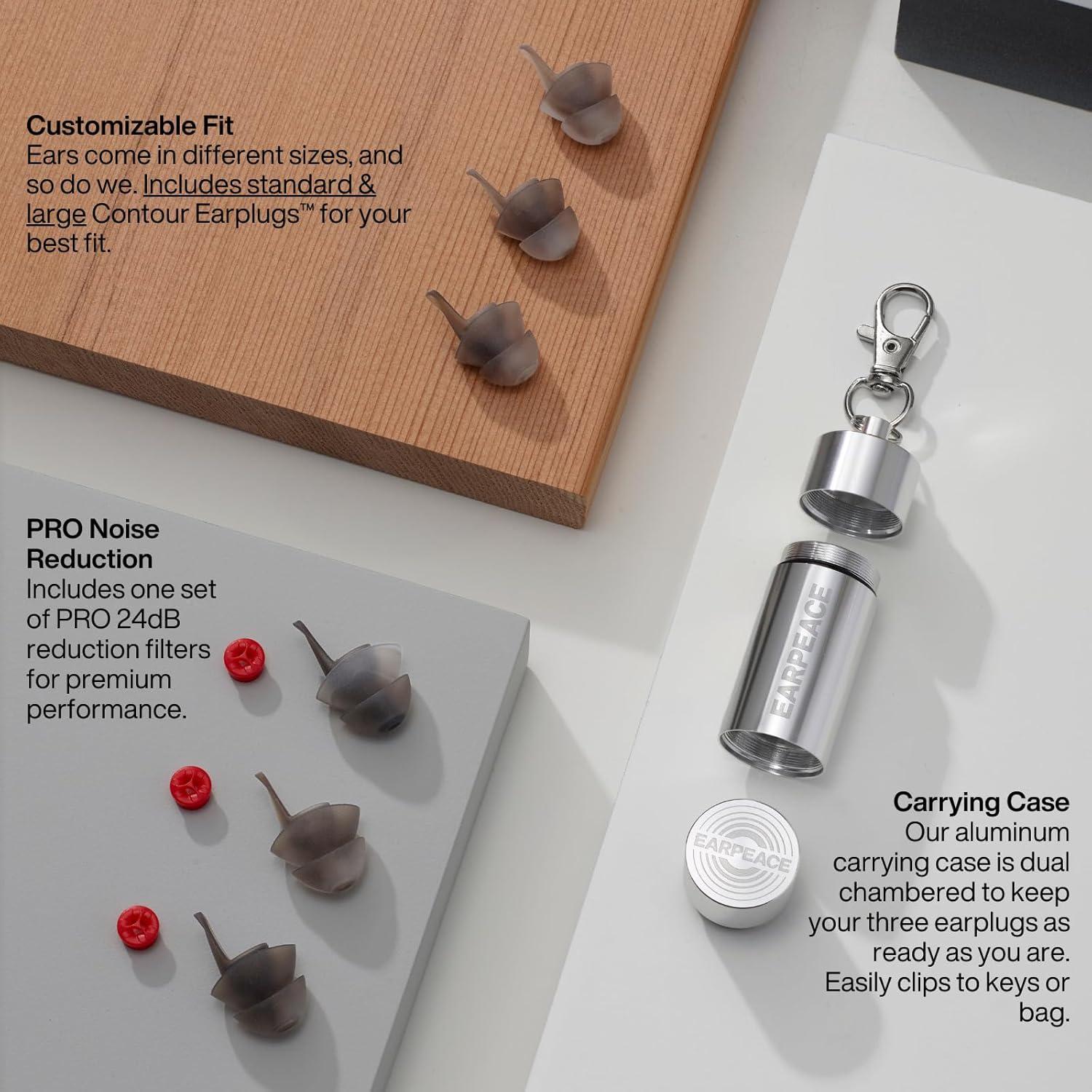 Tapones para oídos Moto PRO EarPeace - Reducción 24dB