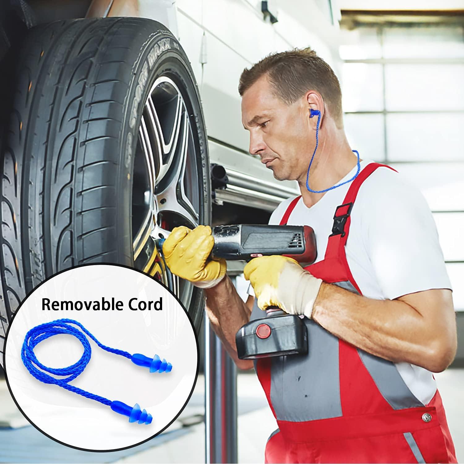 Tapones para Oídos AXBUS Silicona Reutilizables 16 Pares