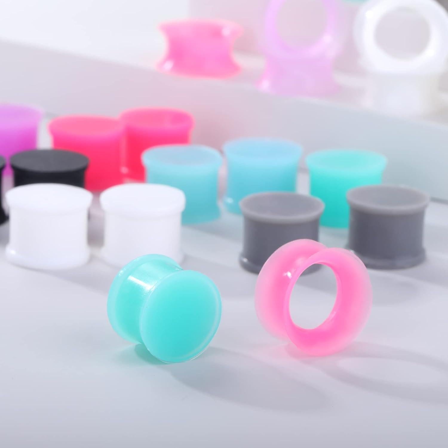 Tapones de Silicona Juway para Orejas 14mm - 16 Pares