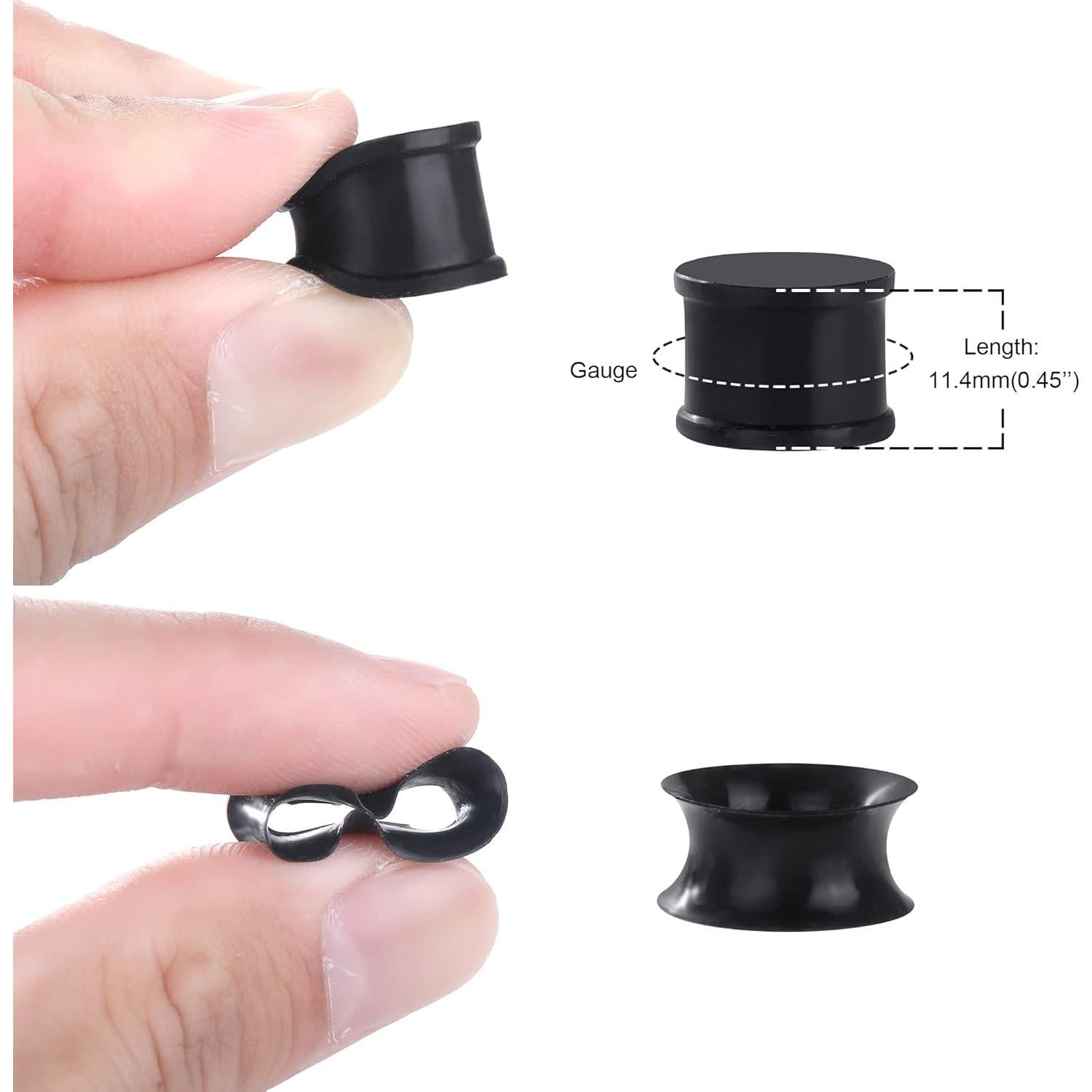 Tapones de Silicona Juway para Orejas 14mm - 16 Pares