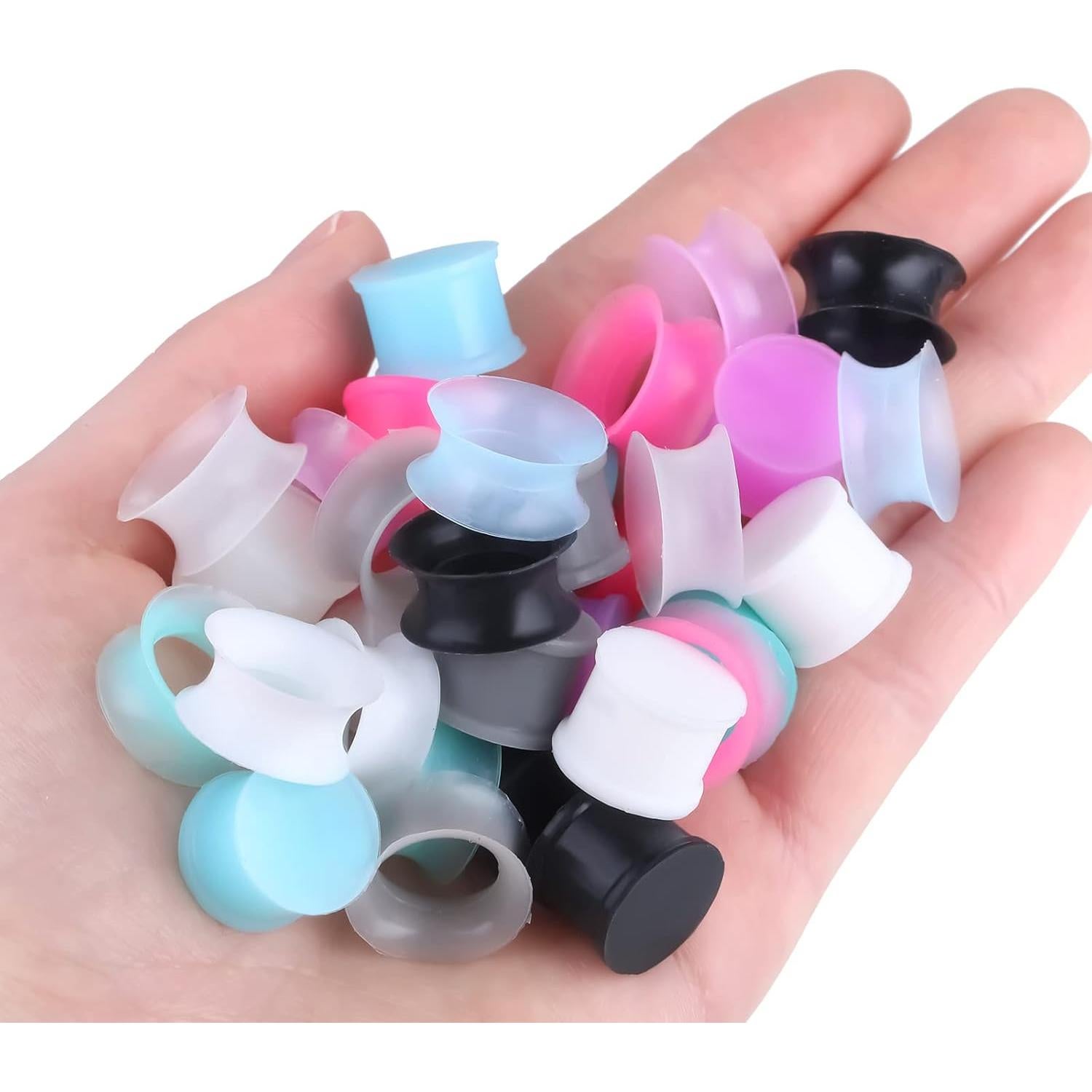 Tapones de Silicona Juway para Orejas 14mm - 16 Pares