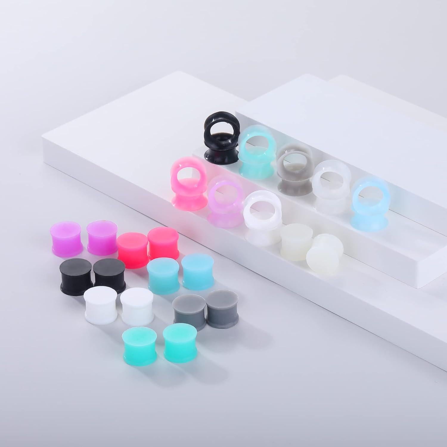 Tapones de Silicona Juway para Orejas 14mm - 16 Pares