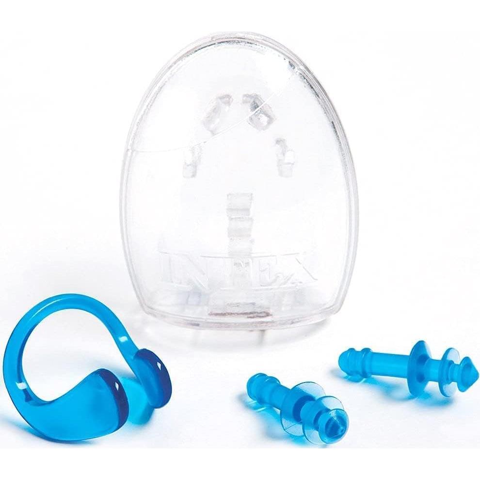 Conjunto de tapones para oídos y pinza para nariz Intex