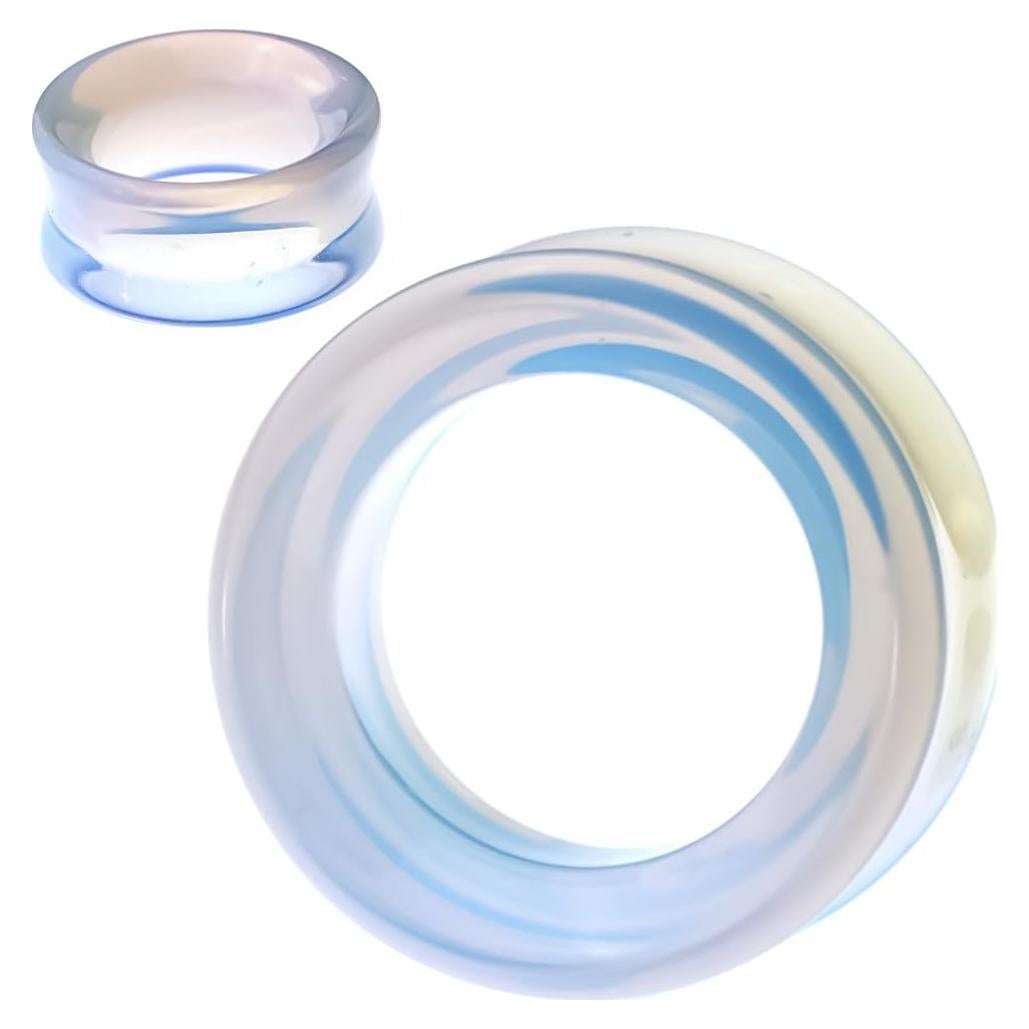 Tapones de oído Opalite 14MM - SoScene, piedra orgánica