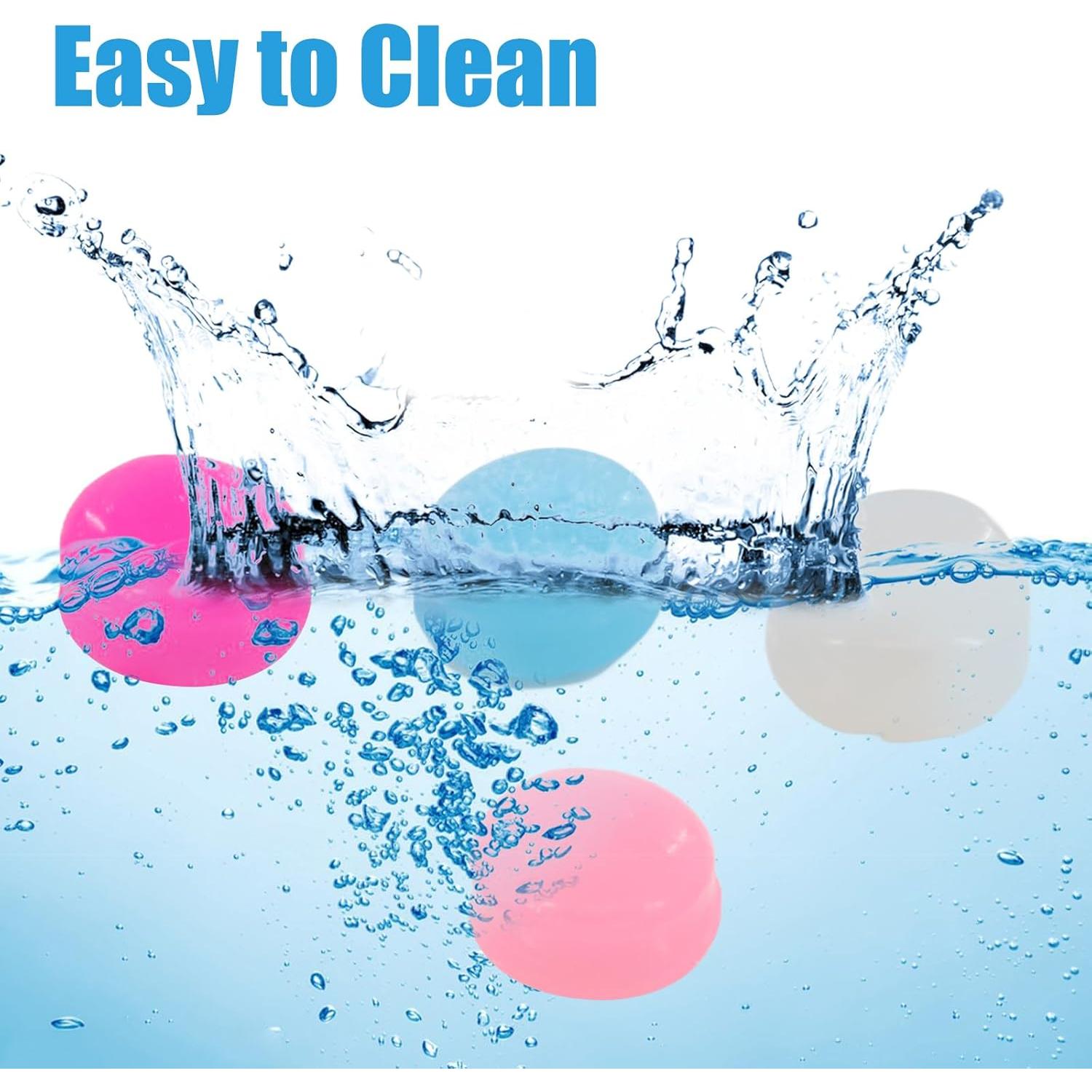 96 Tapones de Silicona Panthra para Dormir y Nadar - Reutilizables