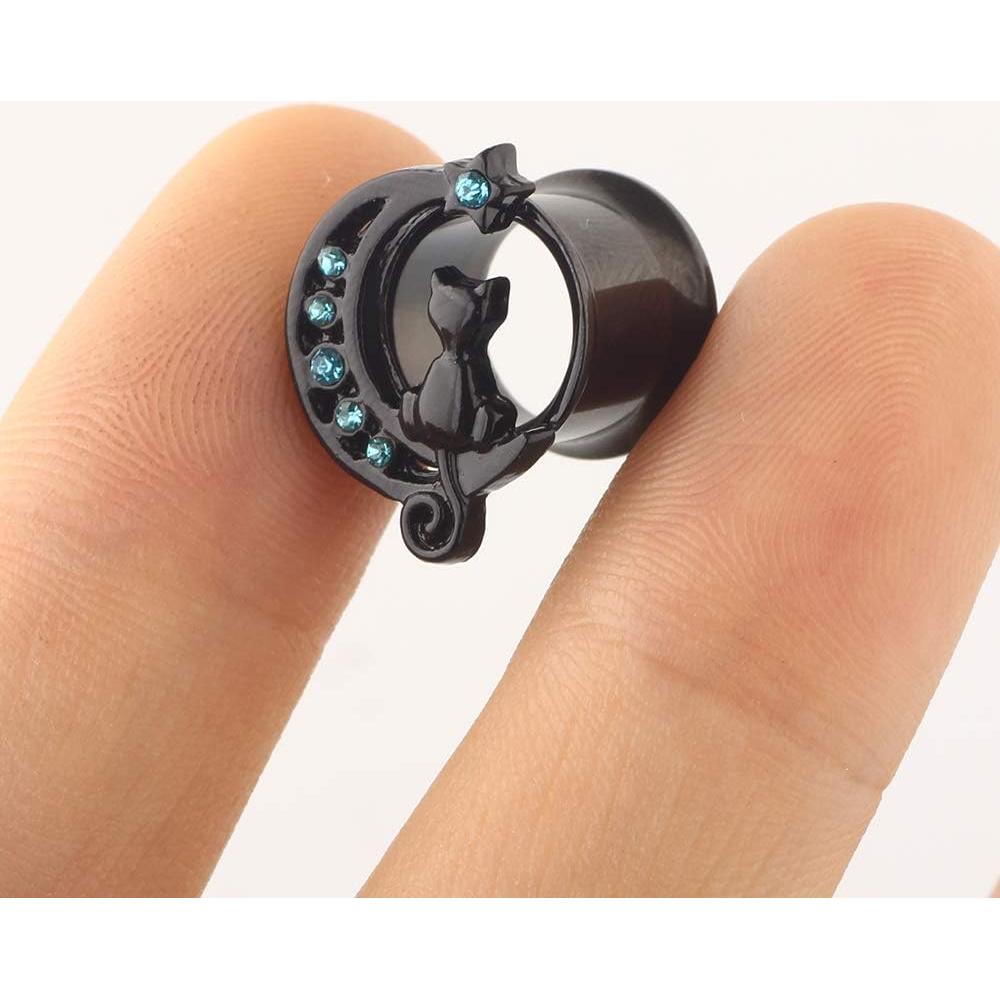 Túnel de Oreja de Acero Inoxidable TianCi 8 Pares 6-16mm