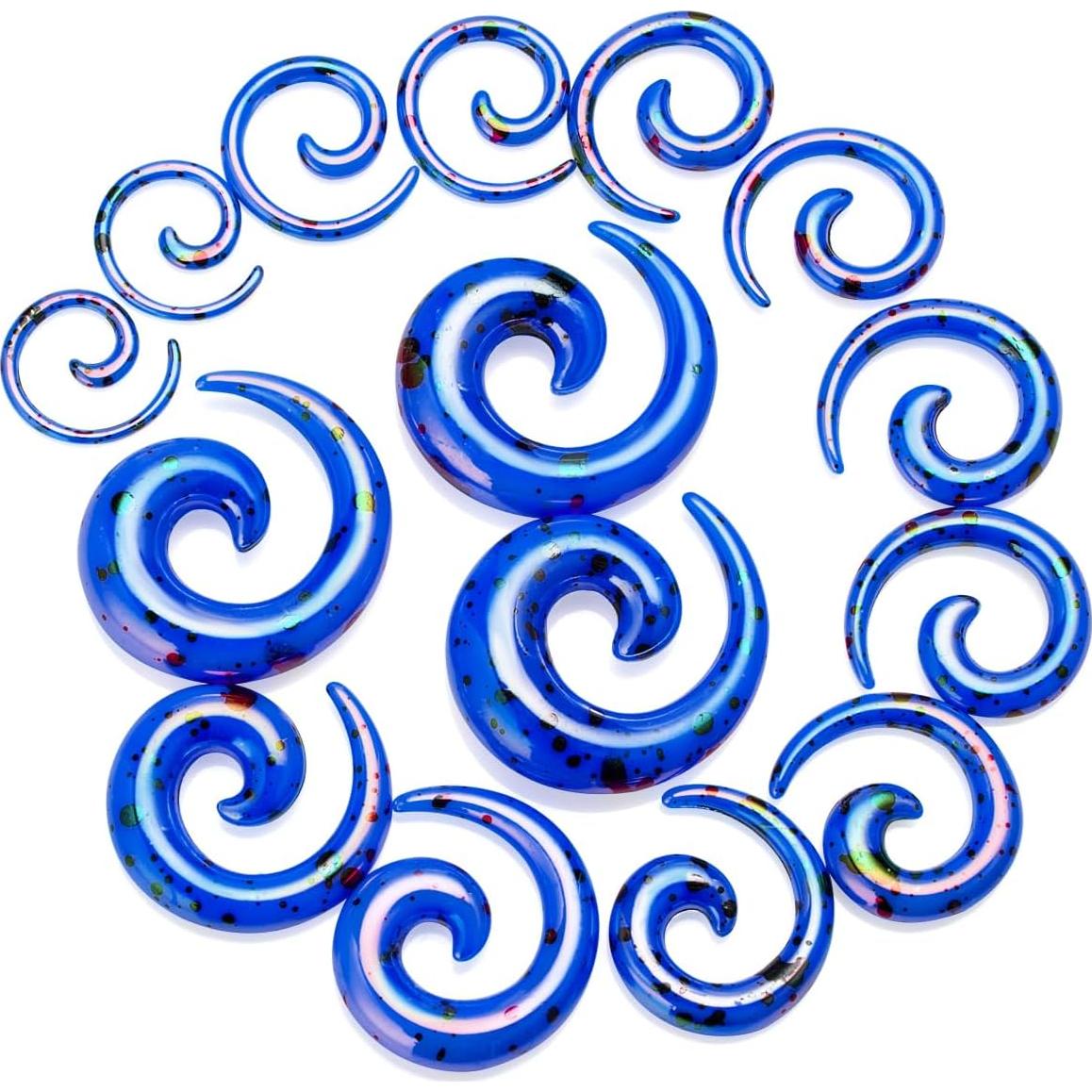 Kit de Estiramiento de Orejas JDXN 55 Piezas + Aceite Jojoba