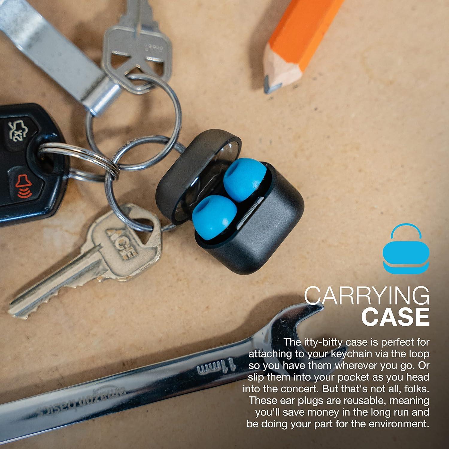 Tapones de Oído Reutilizables JLab JBuds Protect con Estuche