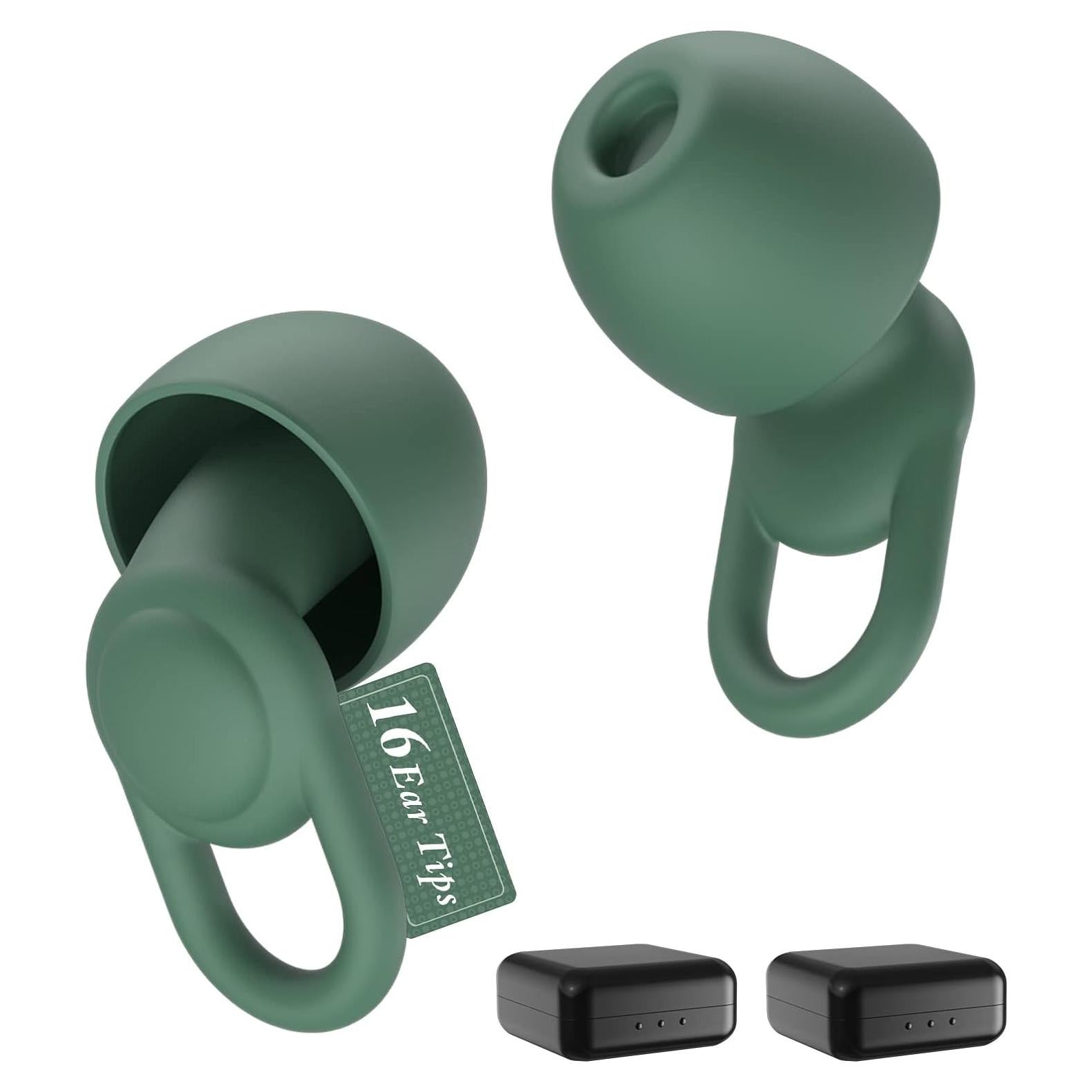 Tapones de Silicona OEDOC para Reducción de Ruido 33dB - 16 Puntas XS/S/M/L