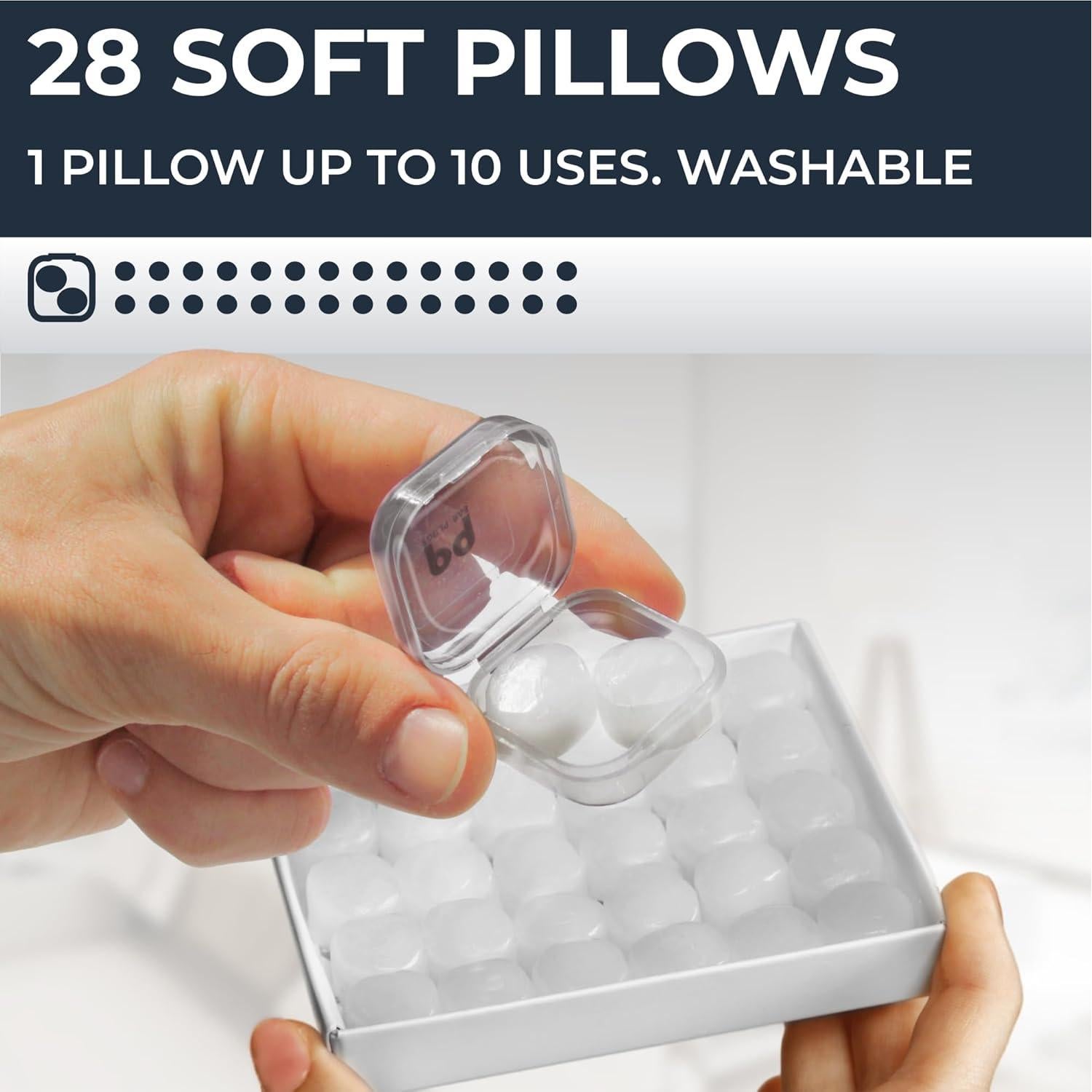 Tapones para Oídos de Cera Peace&Quiet 28 Unidades - Cancelación 32 dB