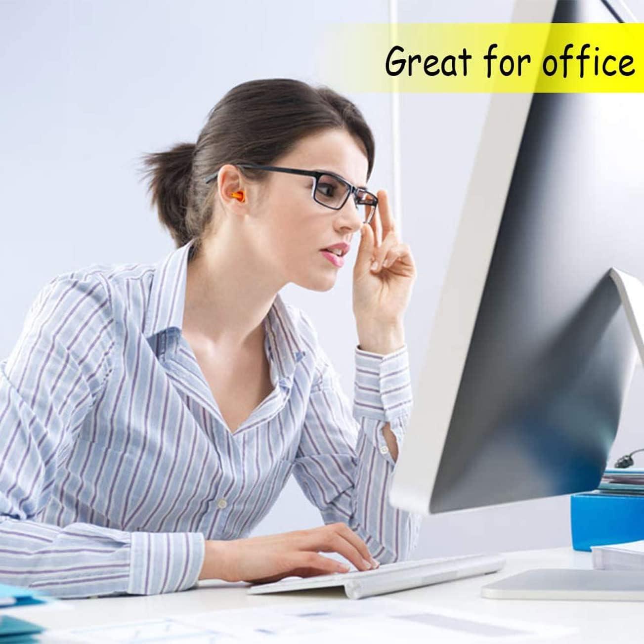 Tapones para oídos Noinkoti, 8 pares, silicona, cancelación ruido