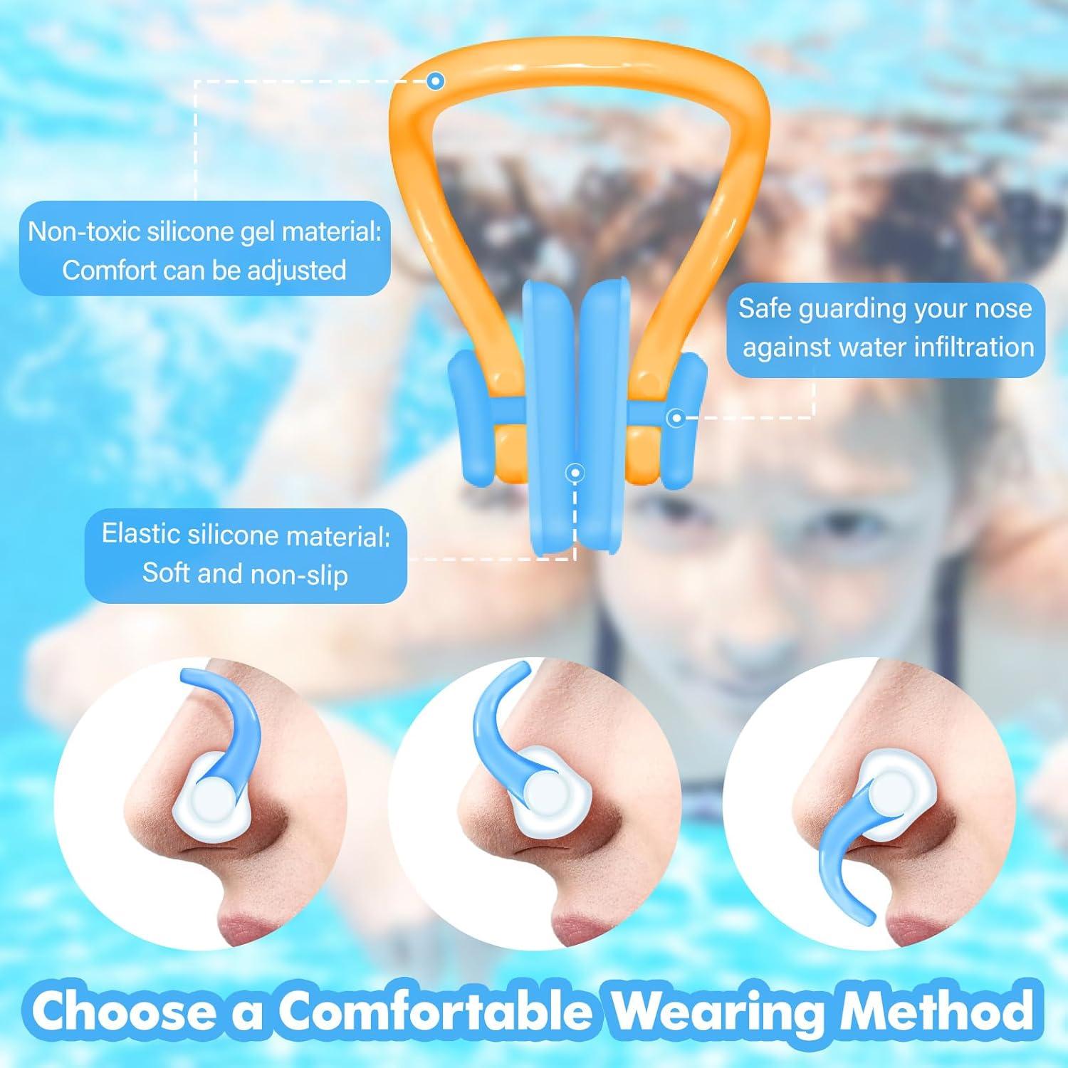 Clip de Nariz para Nadar HIGAHY SW-nose - 10 Colores, Impermeable