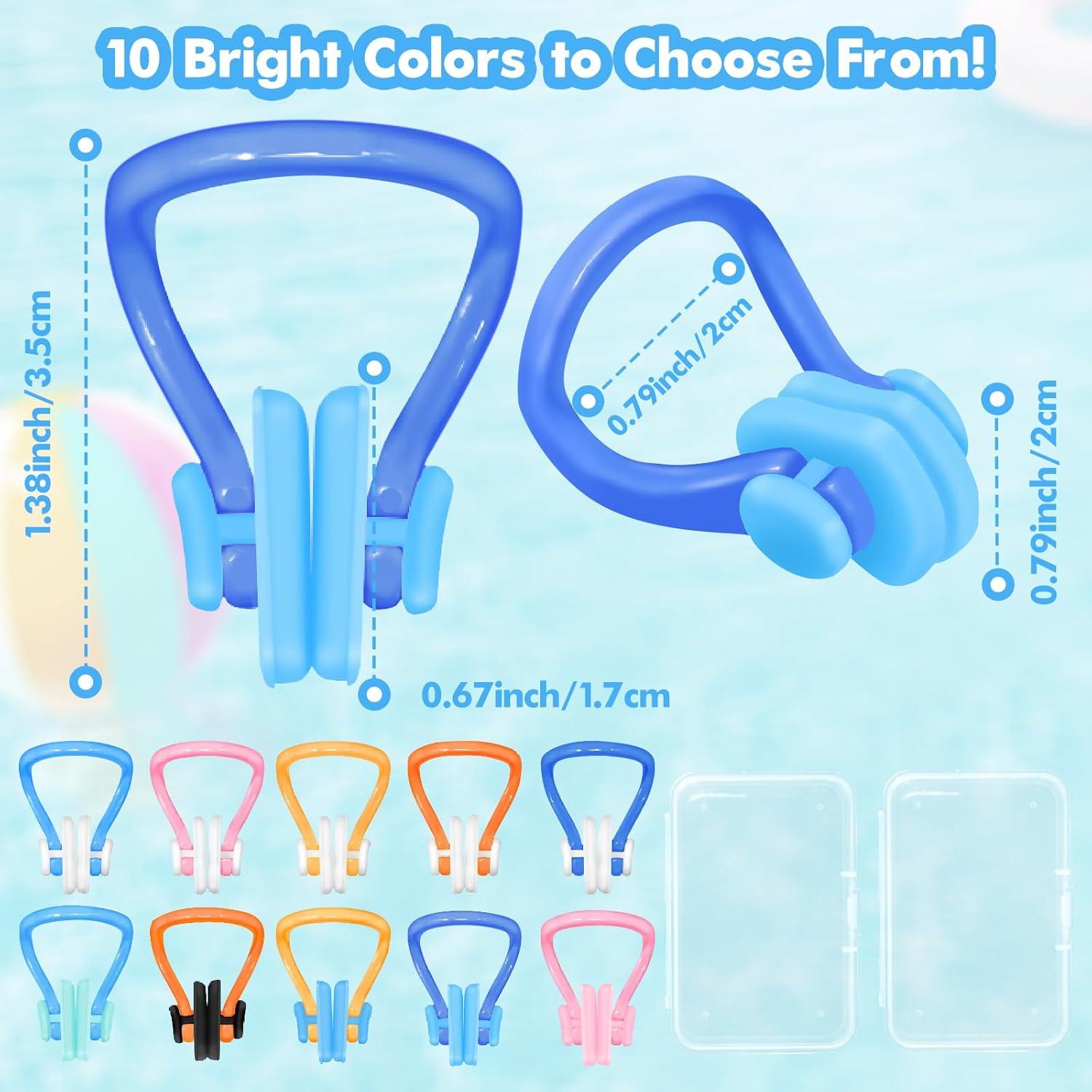 Clip de Nariz para Nadar HIGAHY SW-nose - 10 Colores, Impermeable