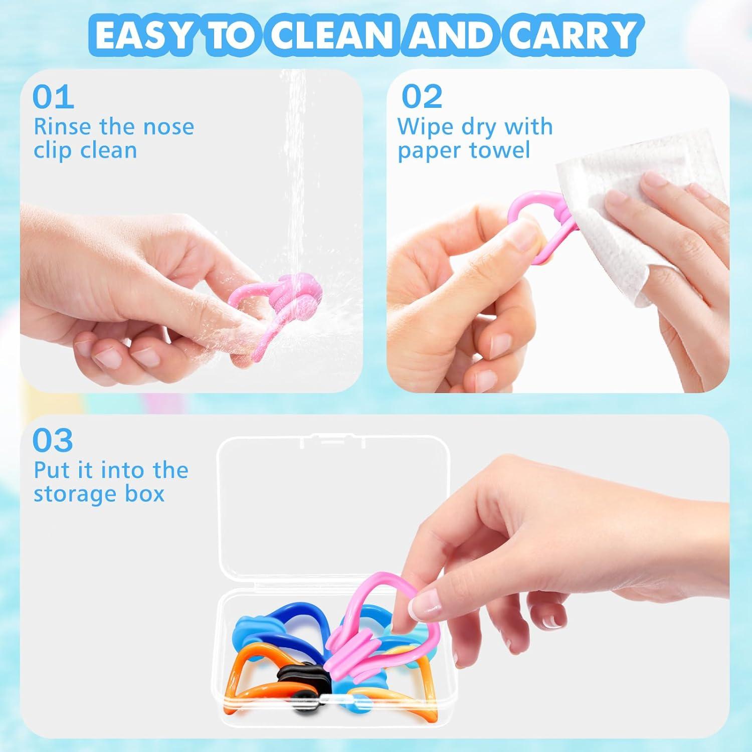 Clip de Nariz para Nadar HIGAHY SW-nose - 10 Colores, Impermeable