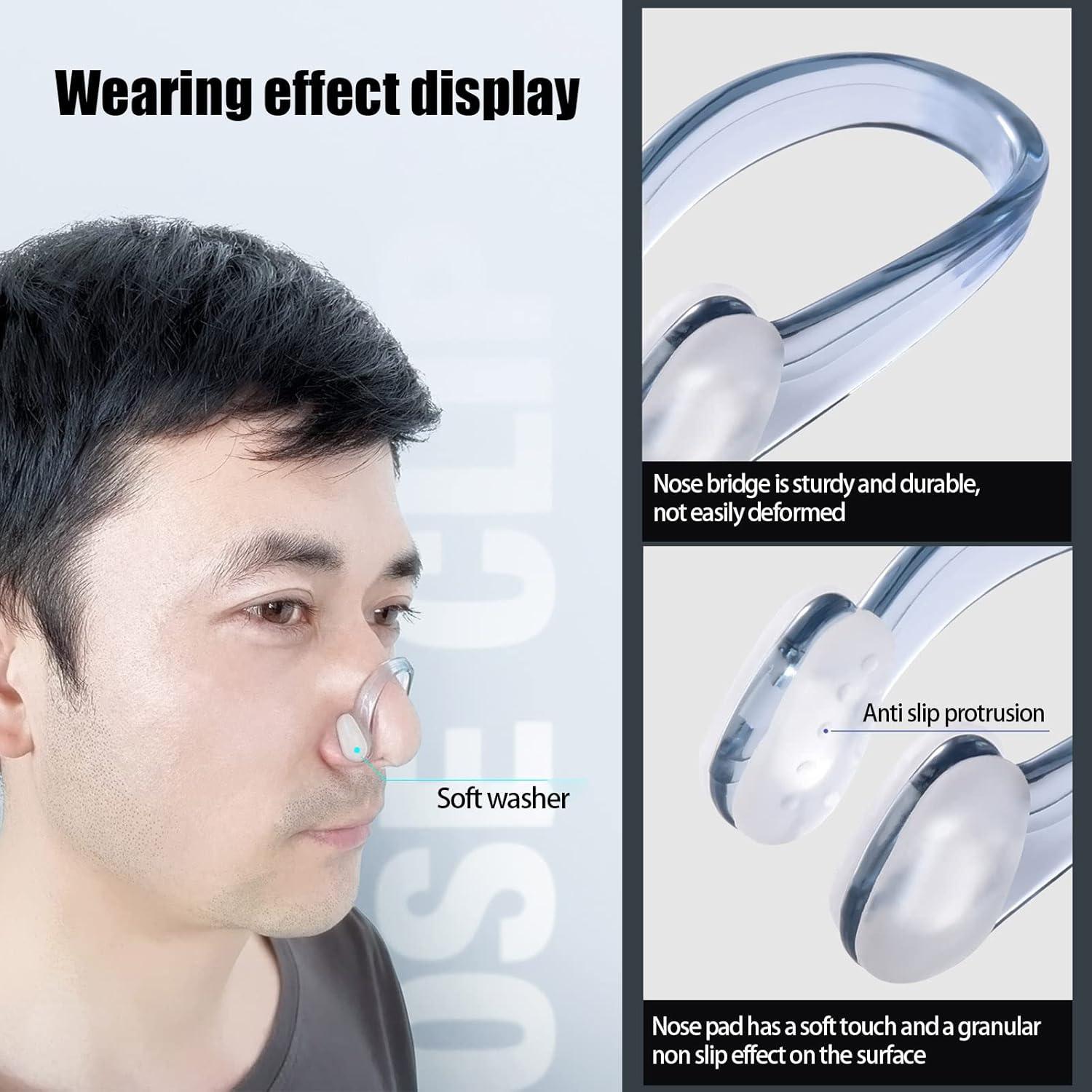 Clip de Nariz para Nadar Botee - 6 Piezas Silicona Reutilizable