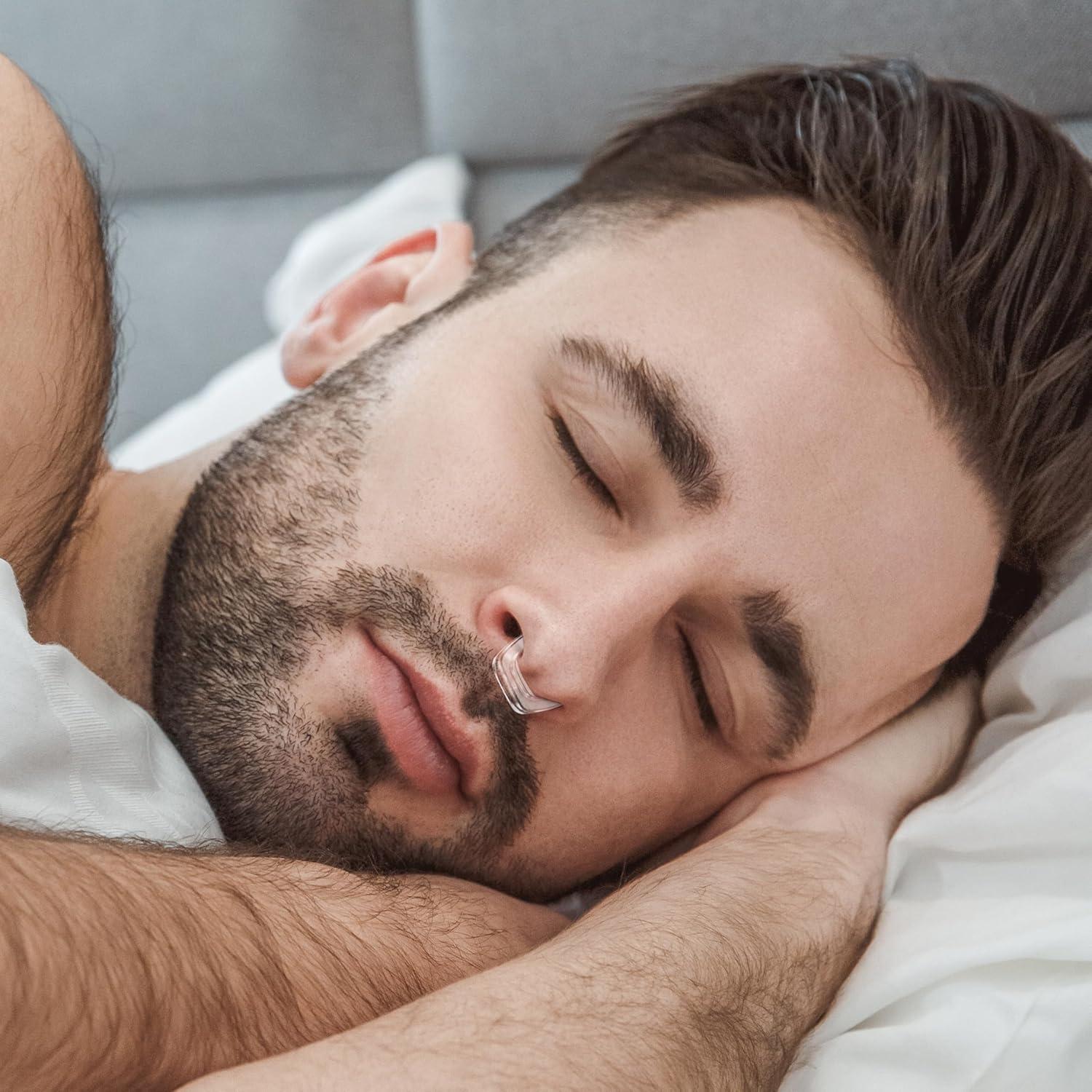 Clip Nasal Antisnoring Snowy Egret - Paquete de 8 Unidades