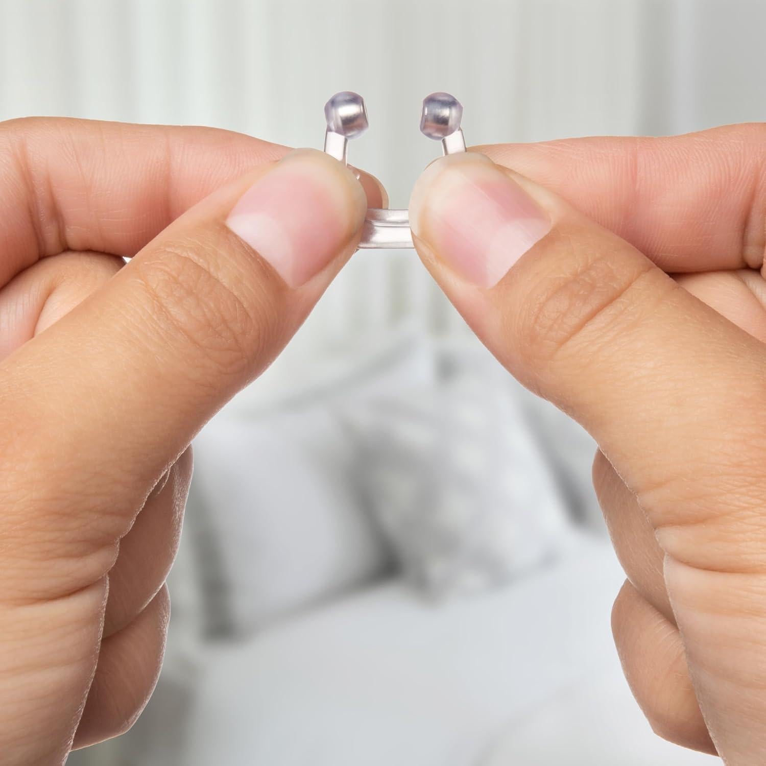 Clip Nasal Antisnoring Snowy Egret - Paquete de 8 Unidades