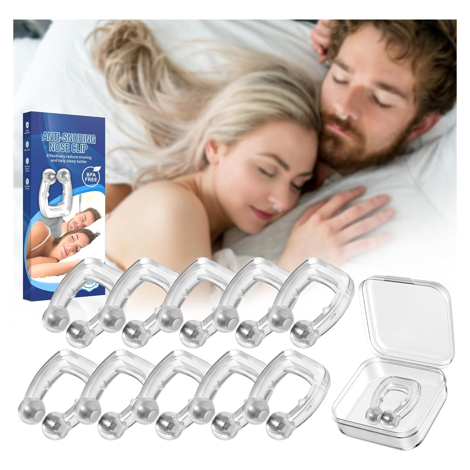Clips Nasales Anti Ronquidos Annsky - Paquete de 10 Unidades