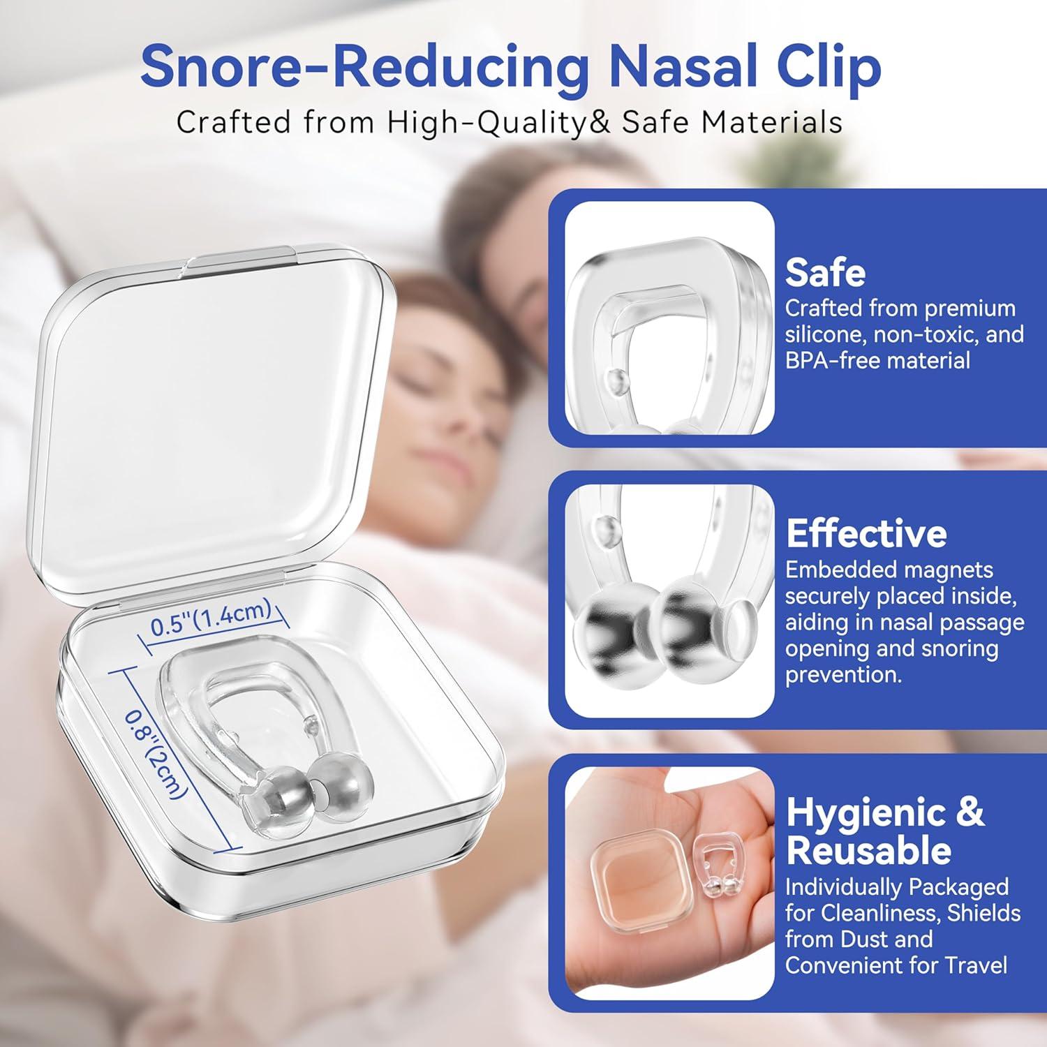 Clips Nasales Anti Ronquidos Annsky - Paquete de 10 Unidades