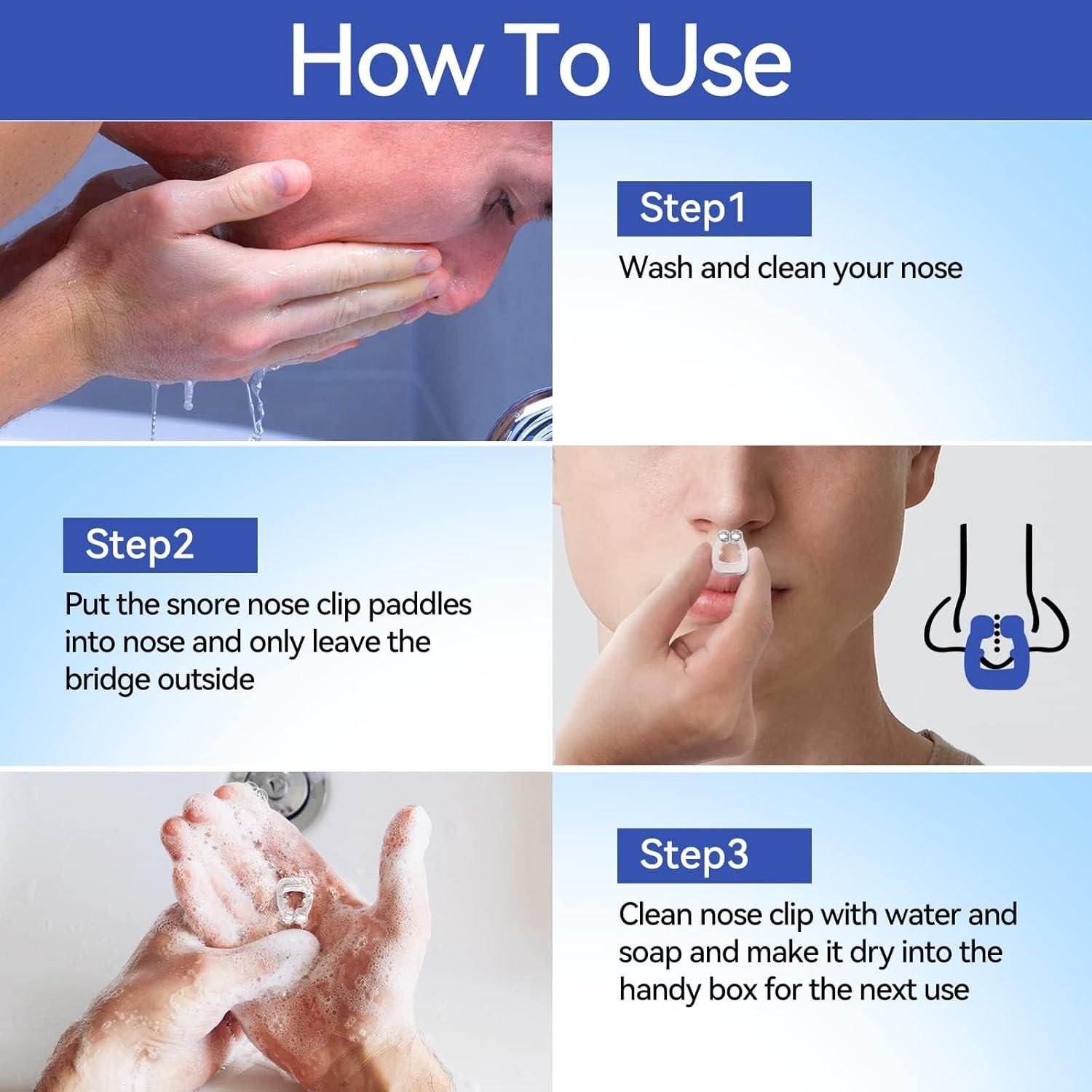 Clips Nasales Anti Ronquidos Annsky - Paquete de 10 Unidades