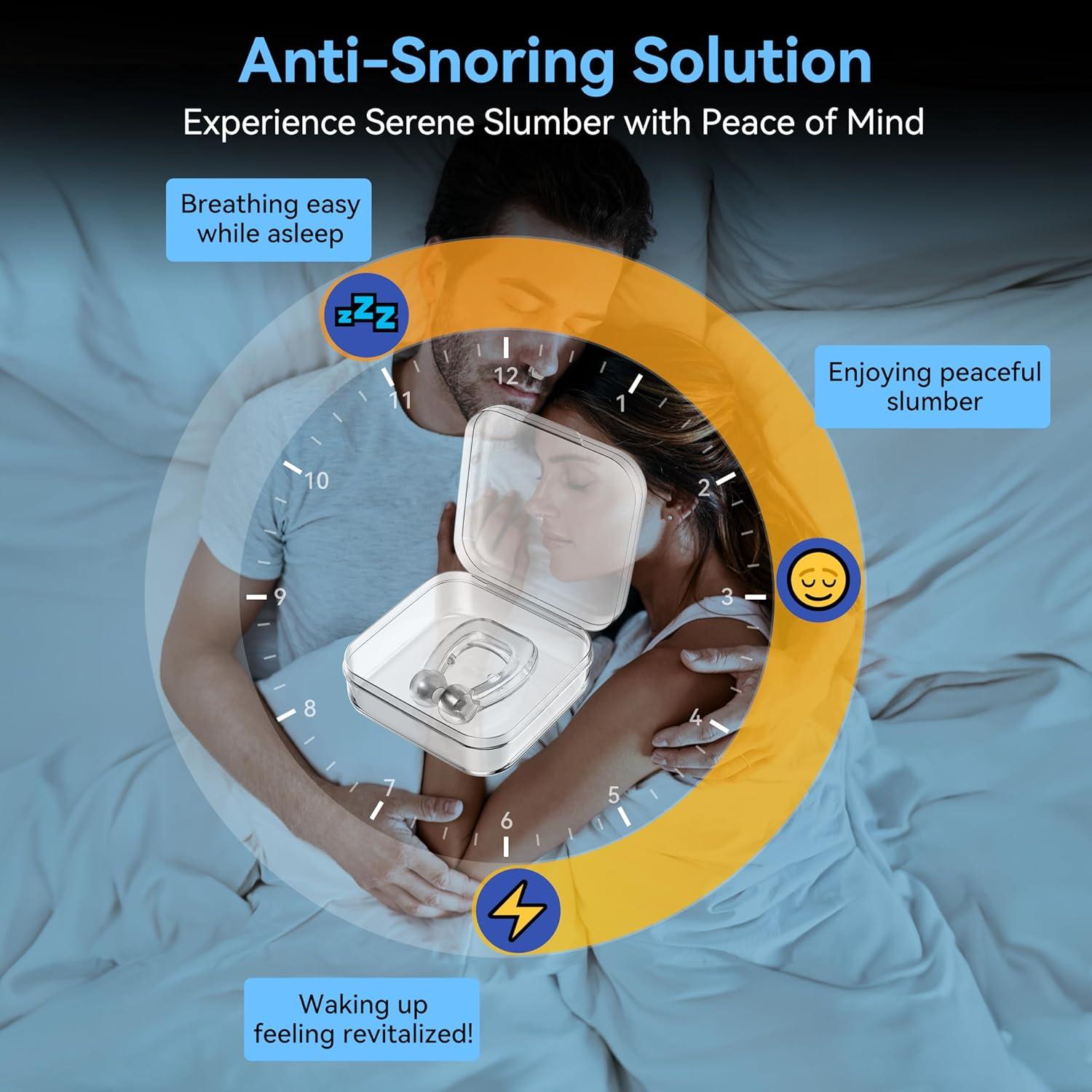 Clips Nasales Anti Ronquidos Annsky - Paquete de 10 Unidades