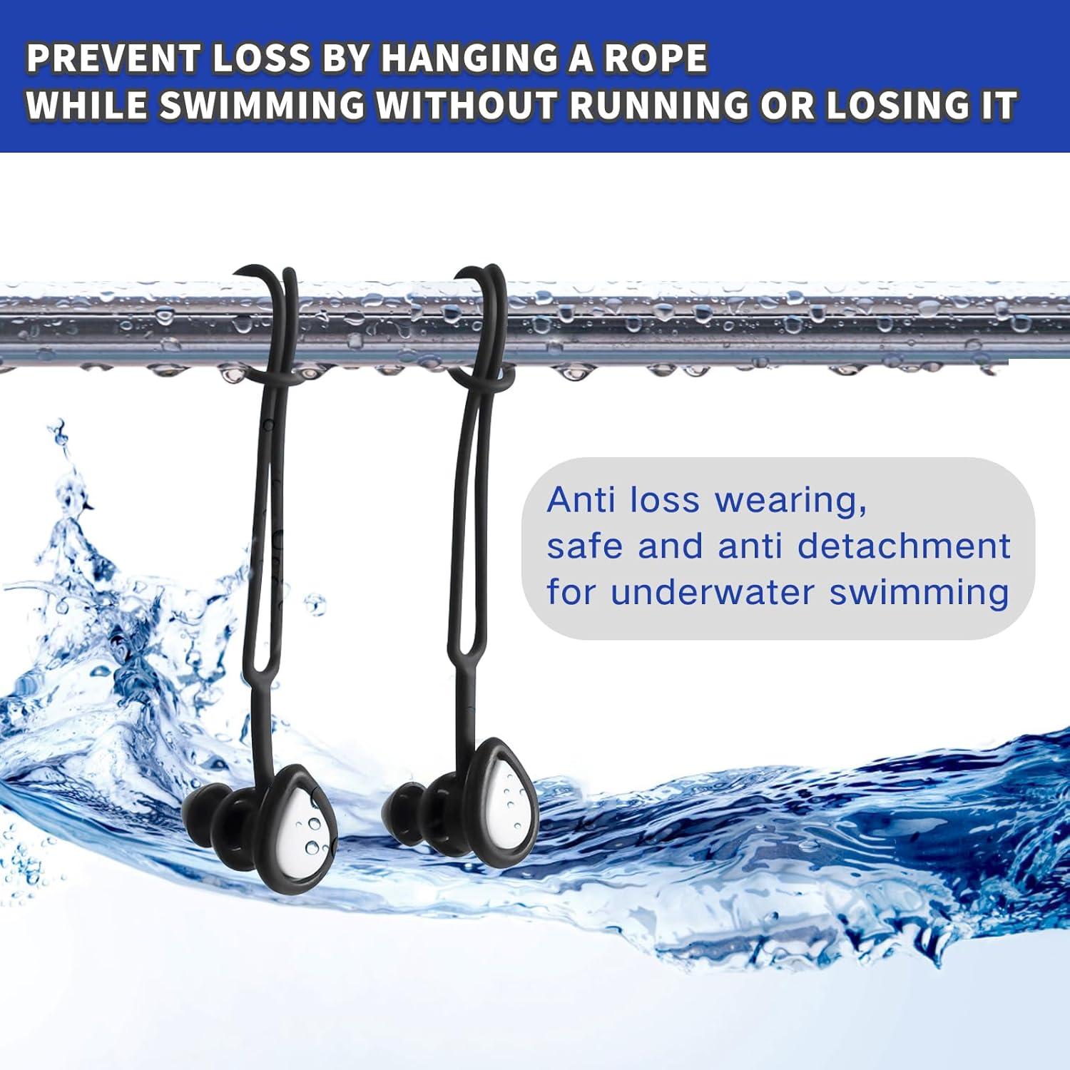 Tapones para Oídos y Clip para Nariz Youtushi - Negro