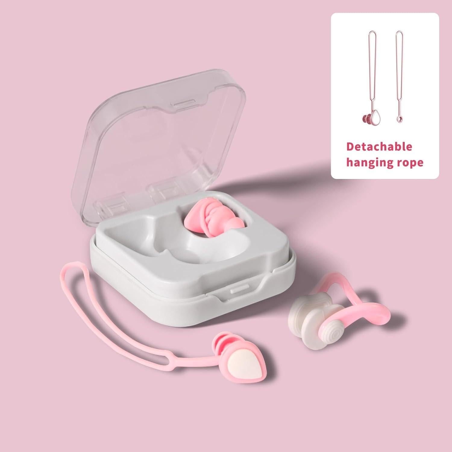 Tapones para Oídos y Clip para Nariz Youtushi - Negro