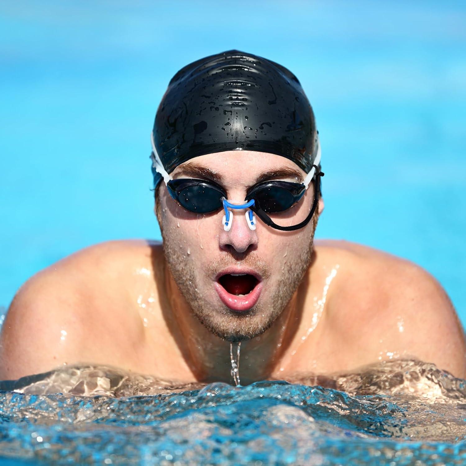 10 Clips de Nariz para Natación Seenelling QAR3454 Silicona