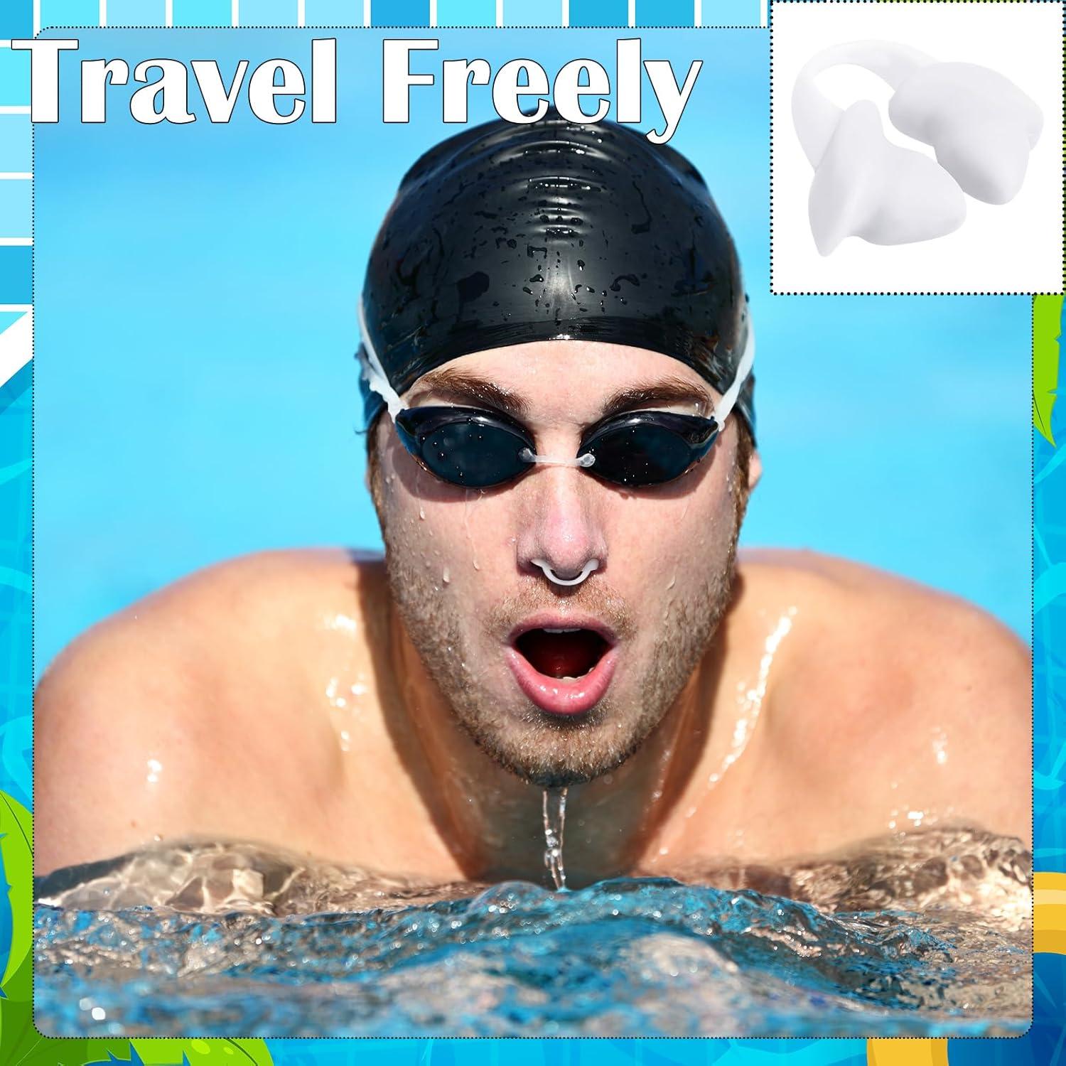 Tapones de Nariz para Natación Soulchen XLN1111 Silicona 2 Pcs