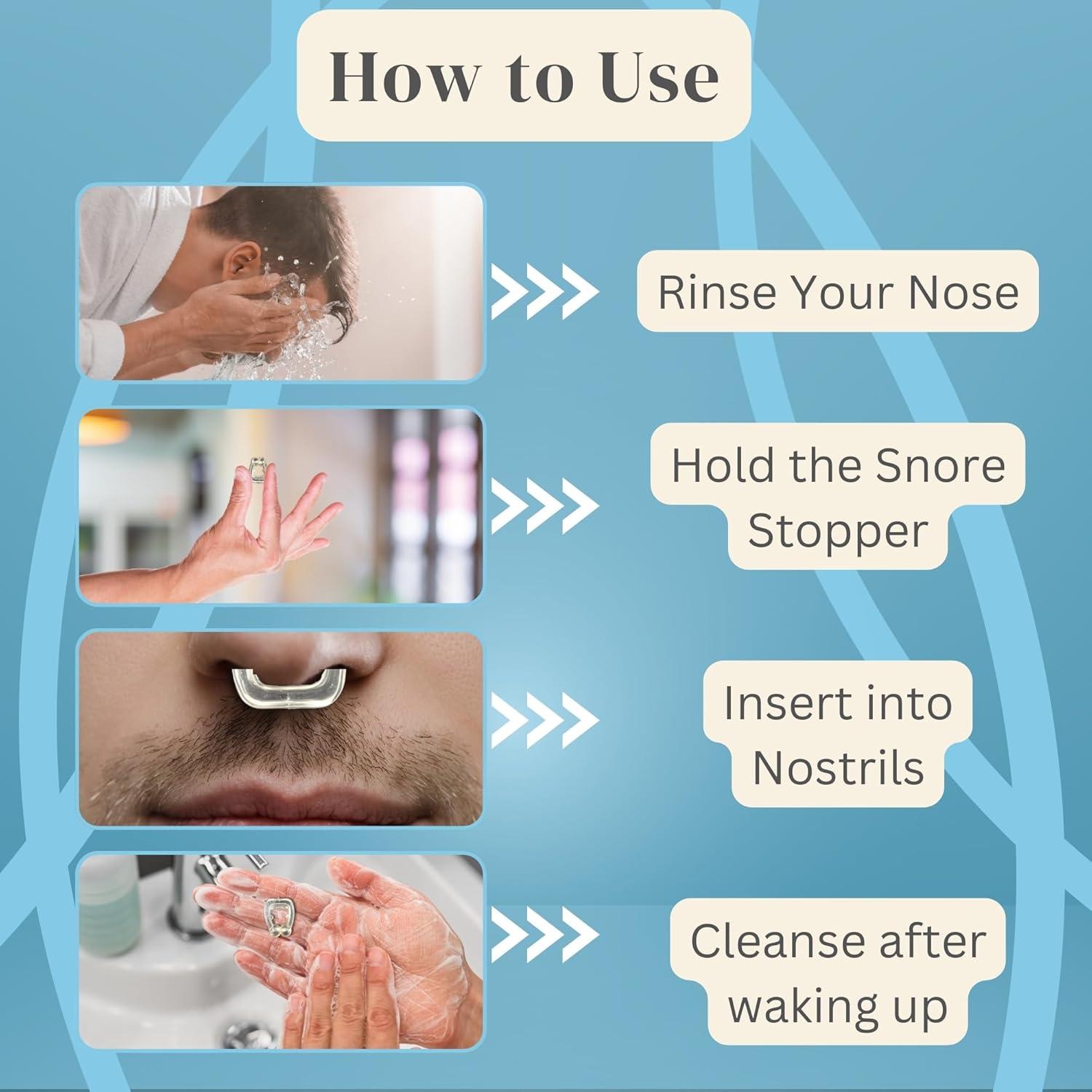 Dispositivos Anti Ronquidos Magnéticos Sophia Sheng - 6 Piezas