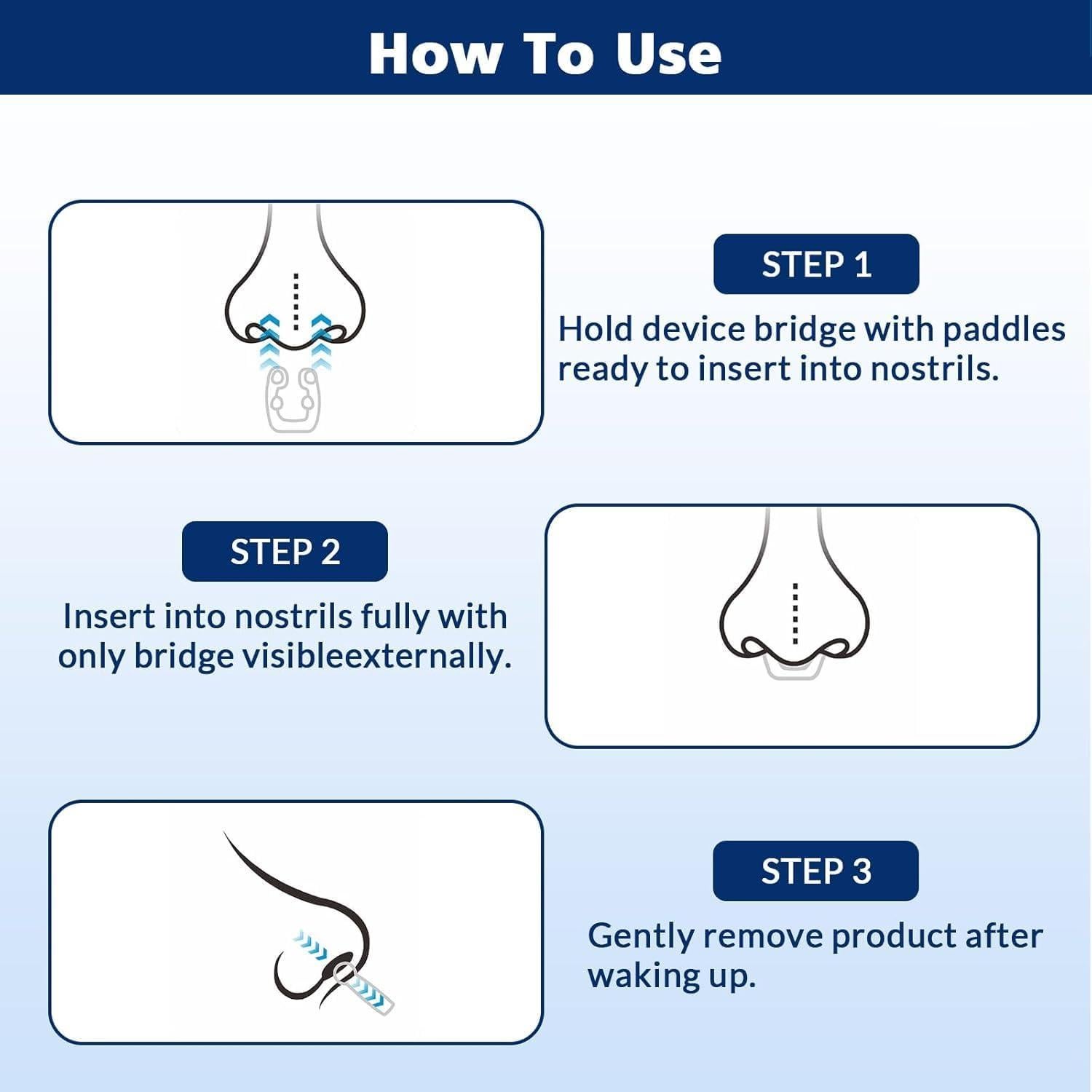 Dispositivos Anti Ronquidos WELEQUT - Paquete de 8 Clips Nasales
