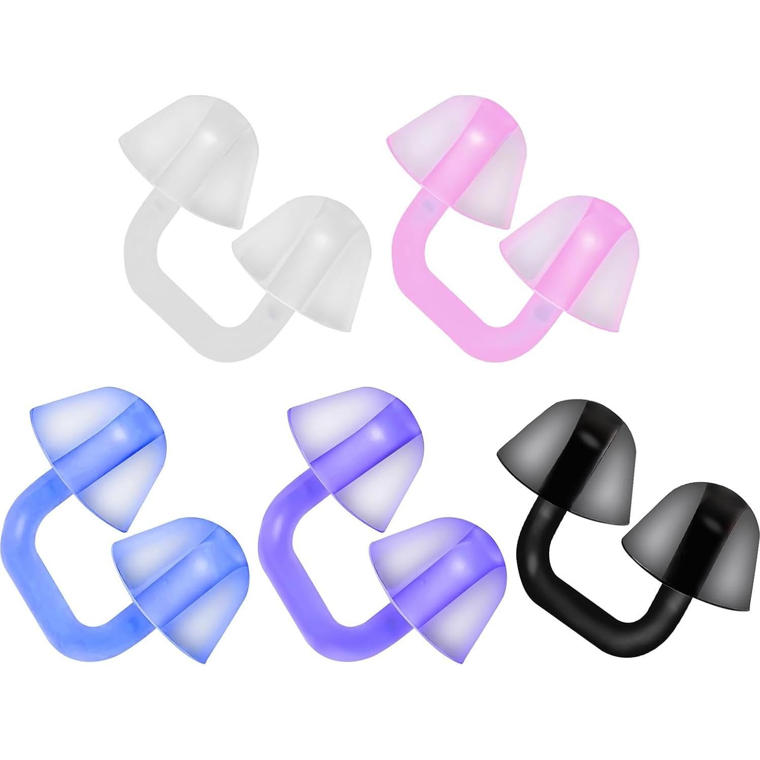 Clip de Nariz Reutilizable PTILSERY para Nadar y Bucear