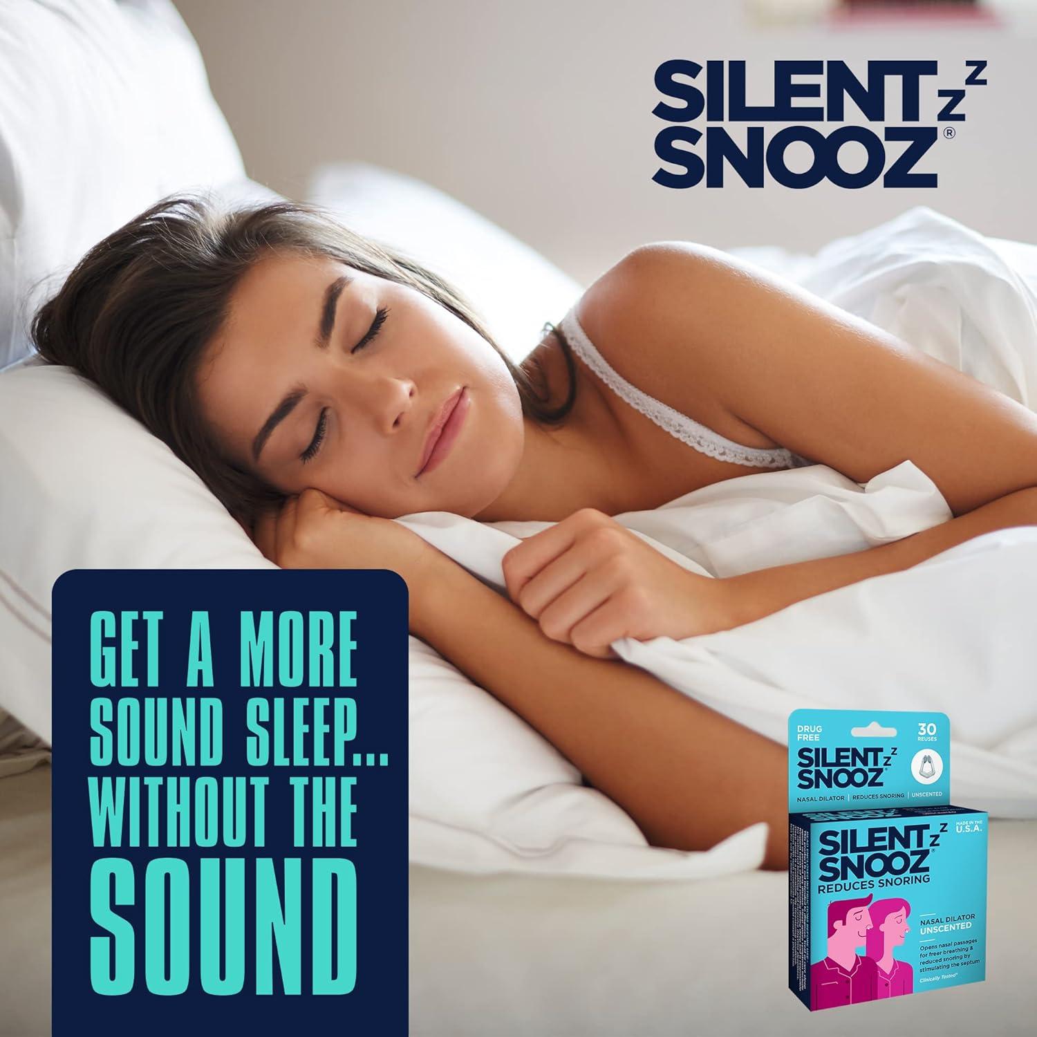 Clip Nasal Anti-Ronquidos Silent Snooz Eucalipto - Reutilizable