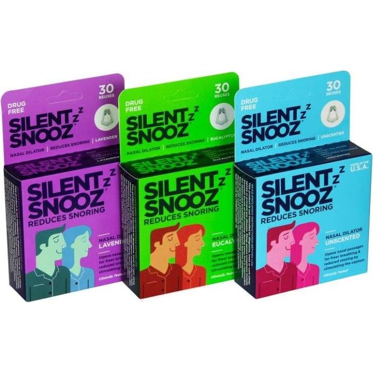 Clip Nasal Anti-Ronquidos Silent Snooz Eucalipto - Reutilizable