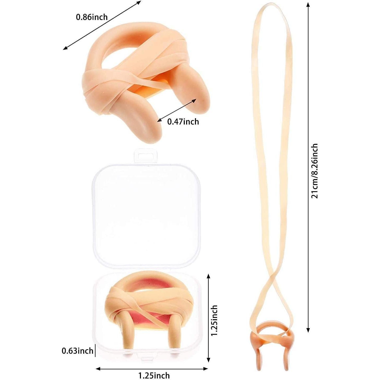 Clip de Nariz de Silicona JDYYICZ para Nadar - 2 Piezas