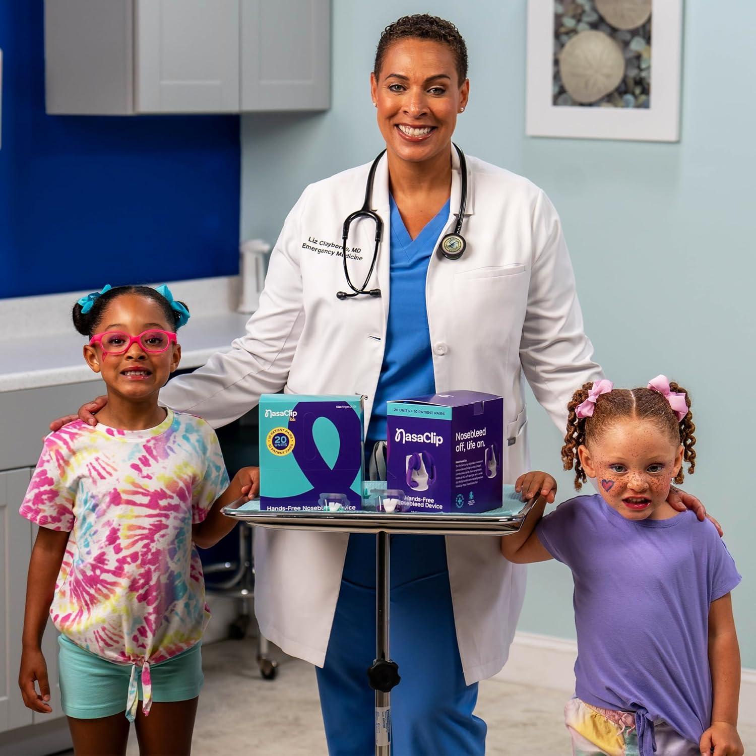 Dispositivo NasaClip para Hemorragias Nasales Niños 2-13 Años