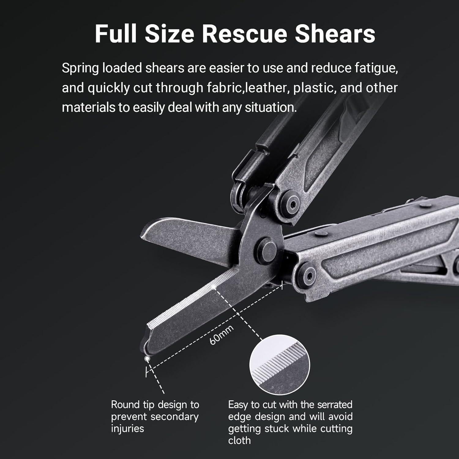 Herramienta Multiusos NEXTORCH PIONEER 14-en-1 Acero Inoxidable