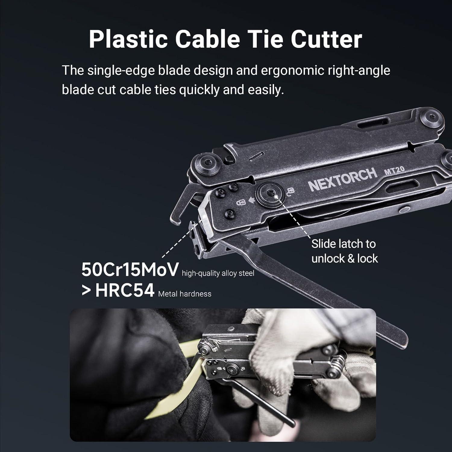 Herramienta Multiusos NEXTORCH PIONEER 14-en-1 Acero Inoxidable