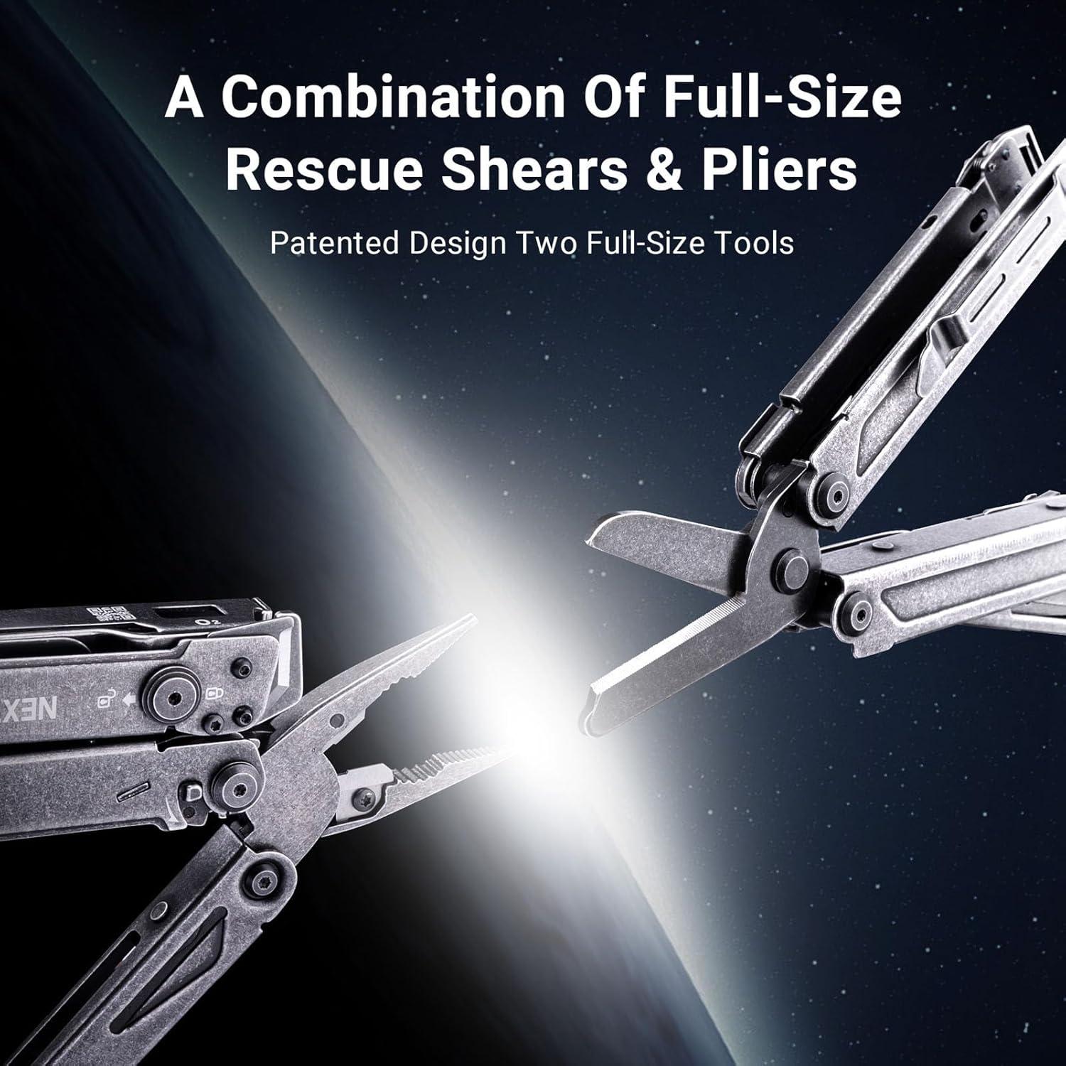 Herramienta Multiusos NEXTORCH PIONEER 14-en-1 Acero Inoxidable