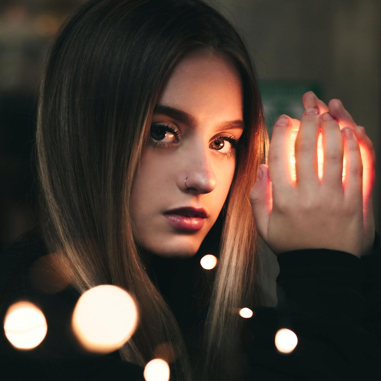 5 Pcs Aros Nasales Falsos Acero Inoxidable Velcare