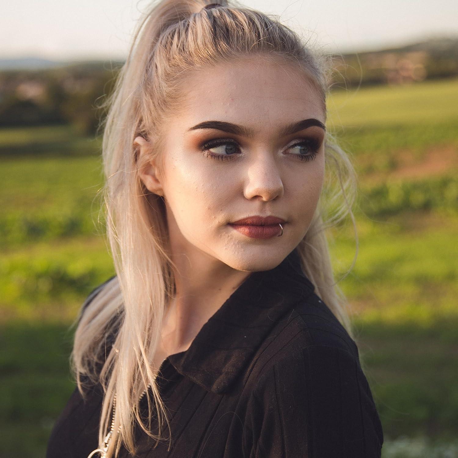 5 Pcs Aros Nasales Falsos Acero Inoxidable Velcare