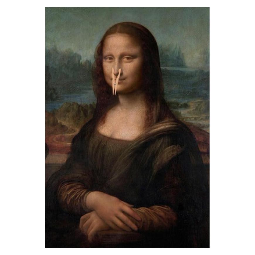 Póster de Pared Humorístico Retro SRuntoo 30x40 cm para Baño