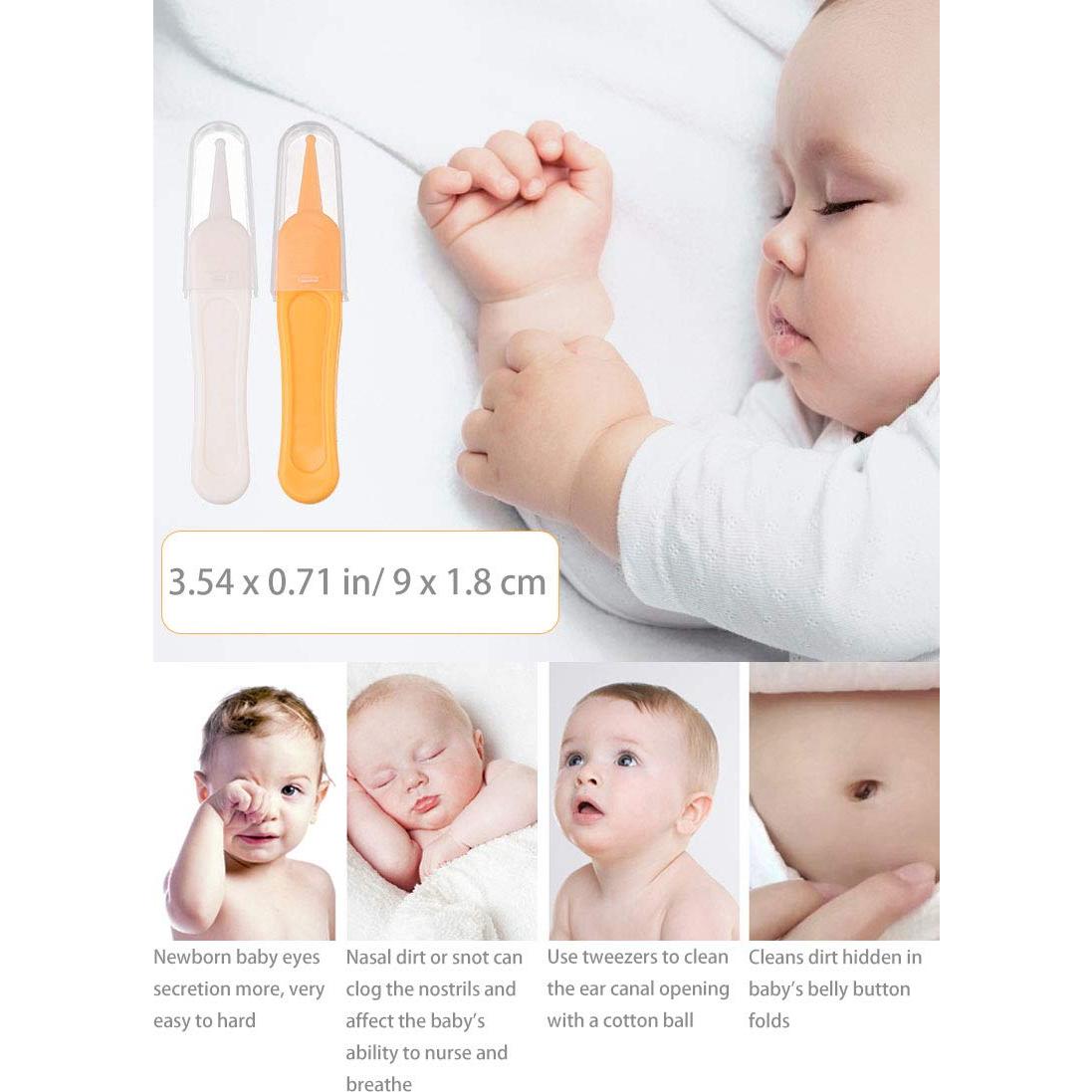 Pinzas de Limpieza Nasal Bebé 4 Piezas - Seguridad y Comodidad